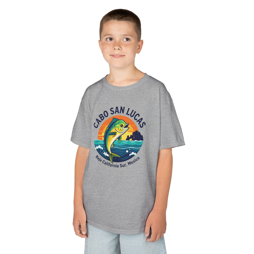 Kids Tee — Cabo San Lucas Mahi Mahi Fishing Souvenir