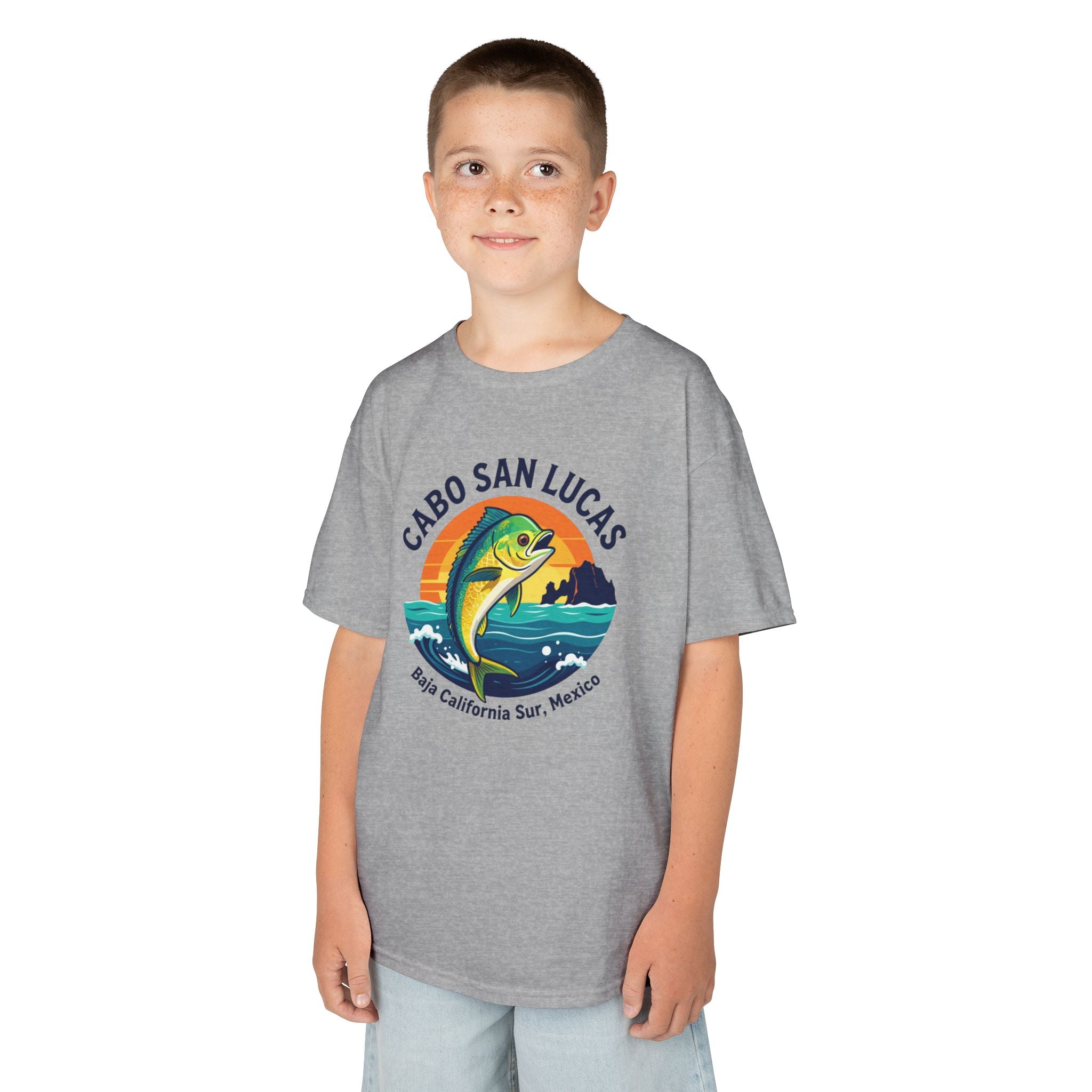 Kids Tee — Cabo San Lucas Mahi Mahi Fishing Souvenir