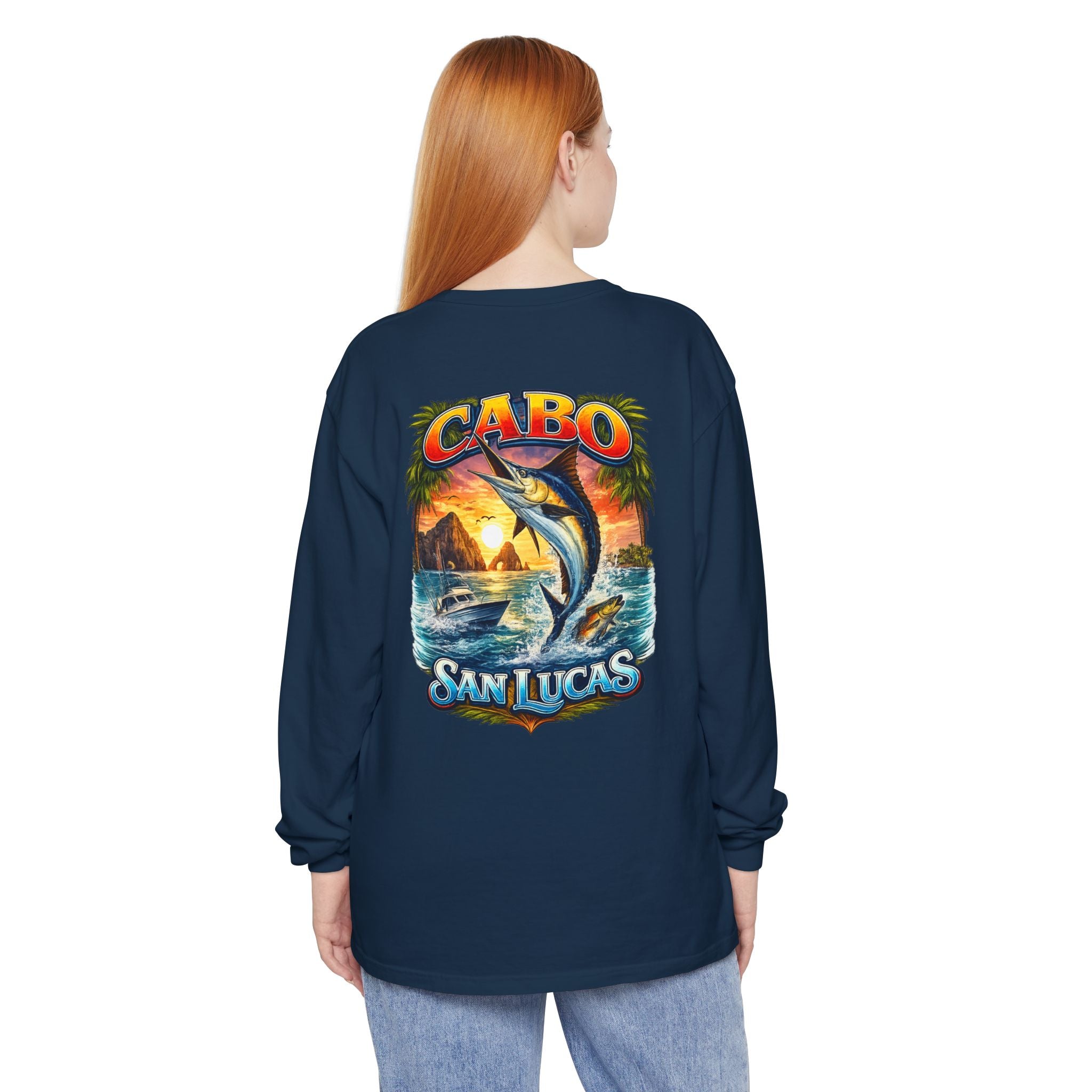 Cabo San Lucas Marlin Long Sleeve Tee