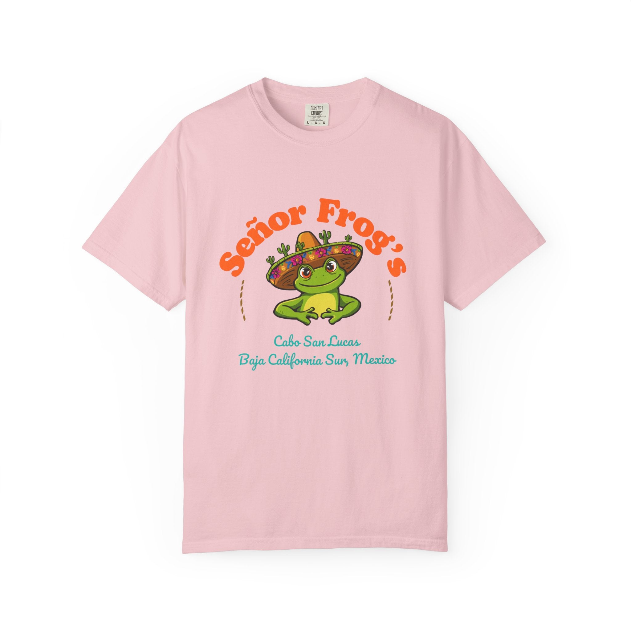 Señor Frog's Cabo San Lucas T-Shirt — Cute Frog Sombrero Mexico Souvenir