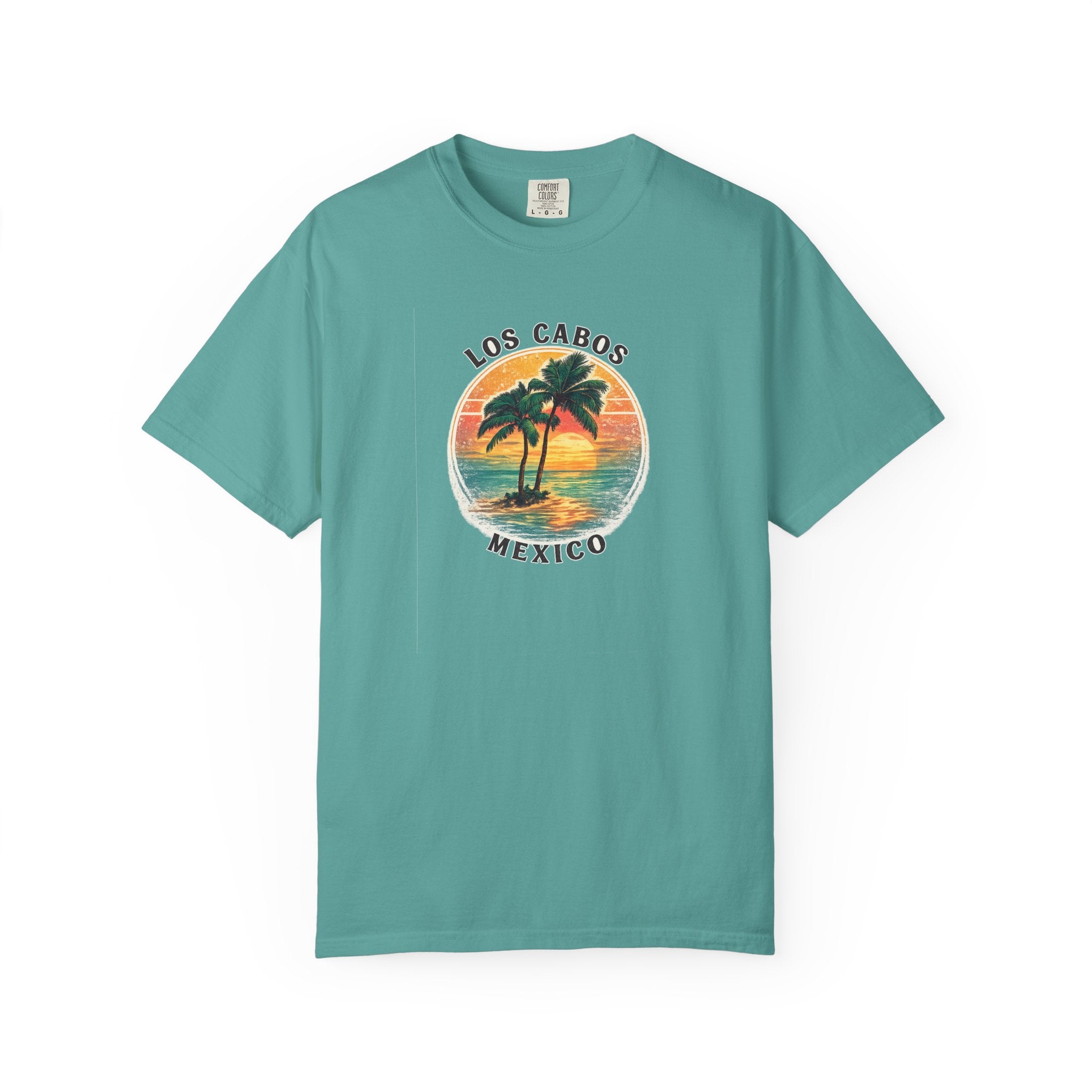 Los Cabos Palms T-Shirt — Tropical Beach Palm Graphic Tee