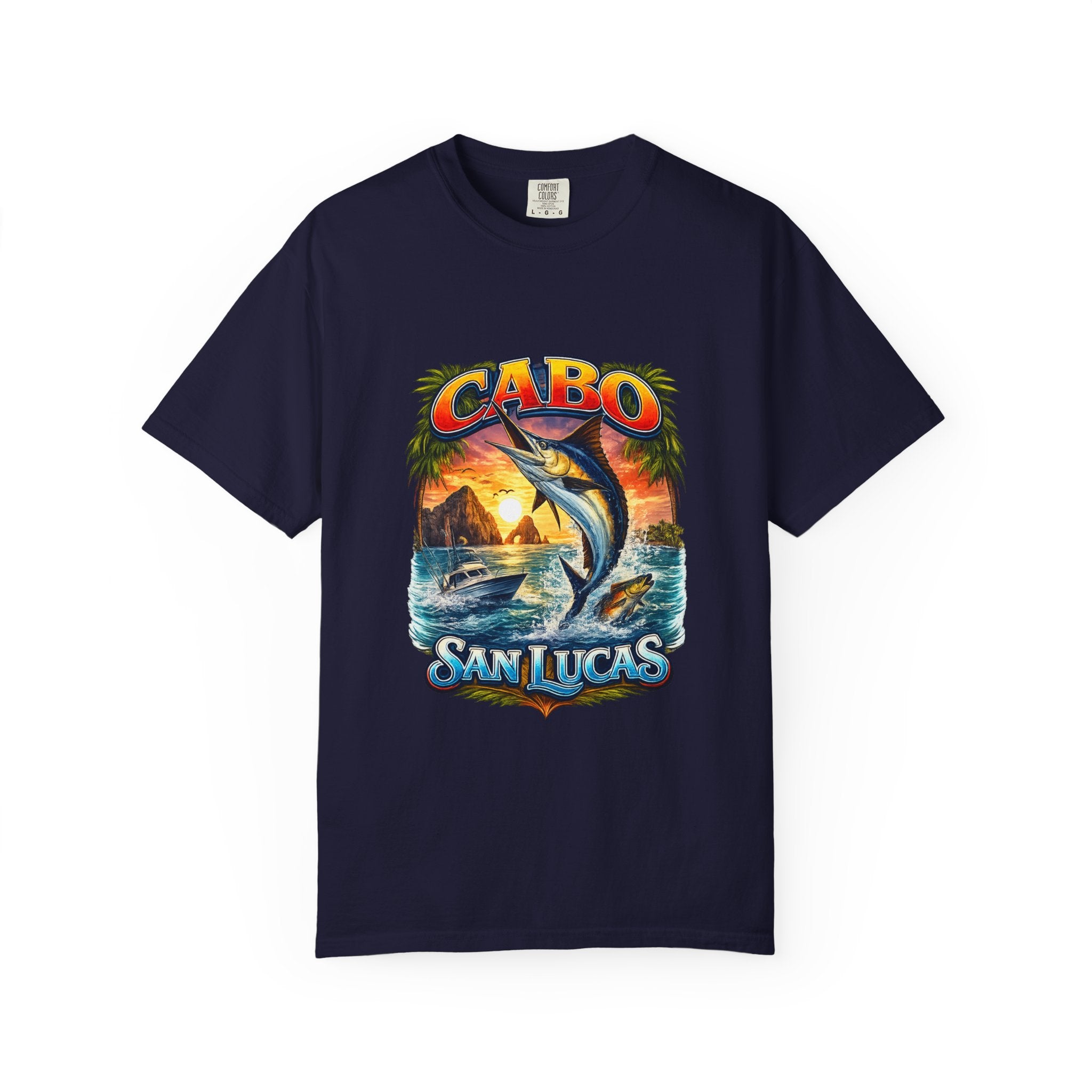 Cabo San Lucas Arch Marlin Fishing T-Shirt