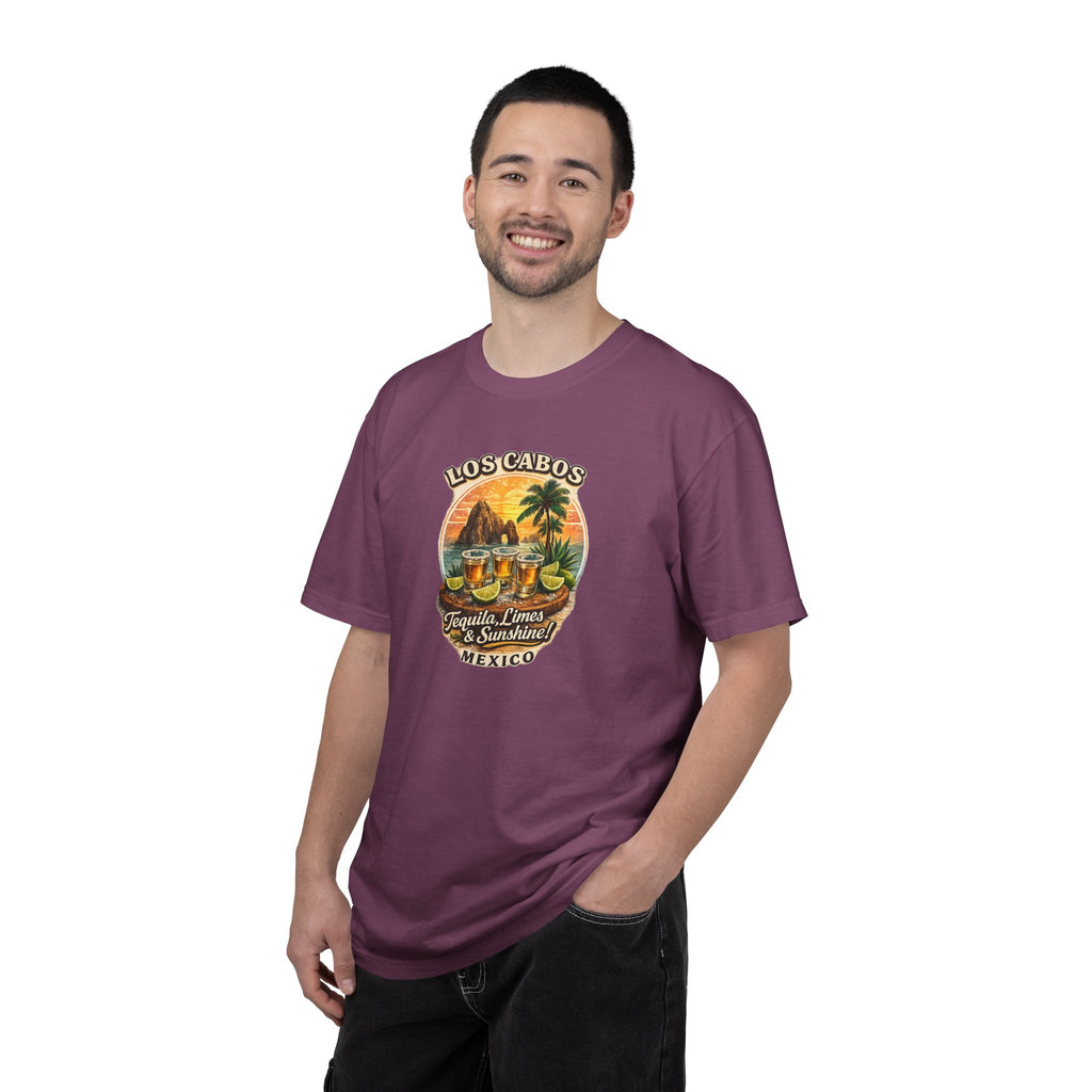 Los Cabos Tequila & Limes T-Shirt — Mexico Beach Vacation Tee