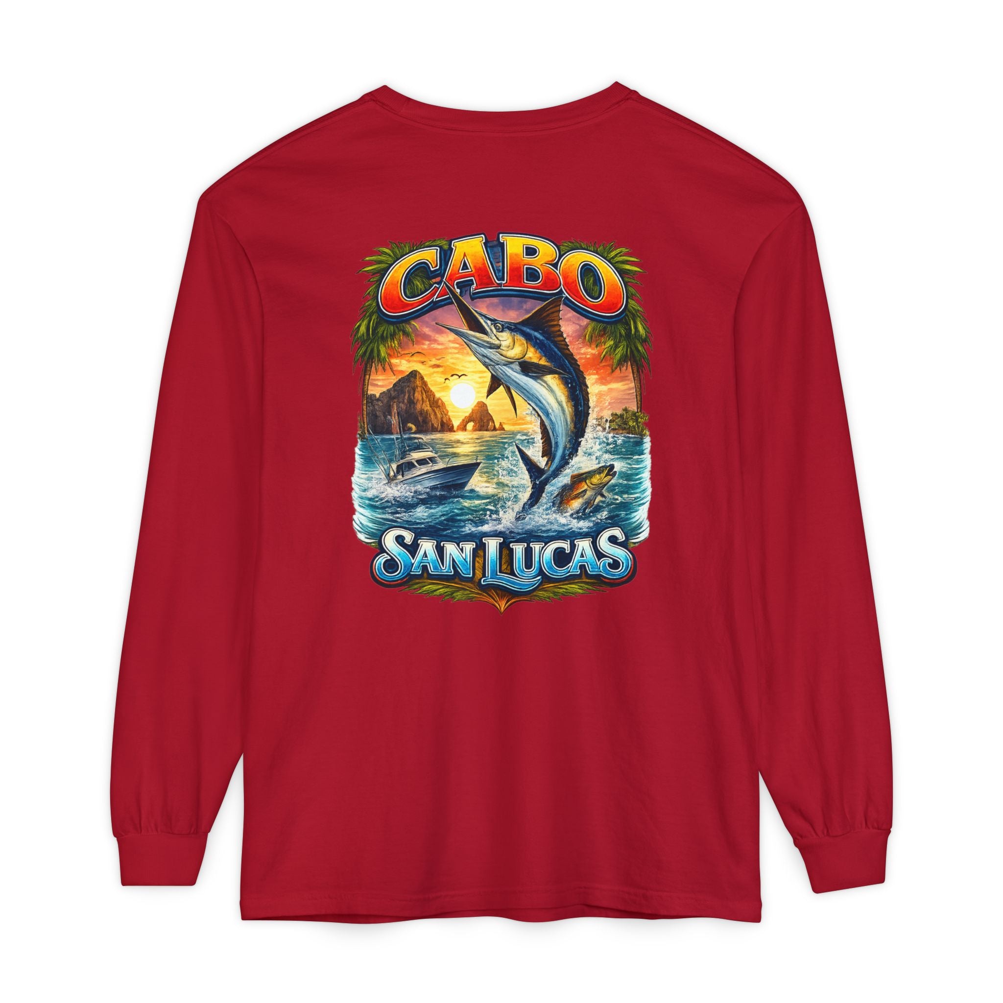 Cabo San Lucas Marlin Long Sleeve Tee