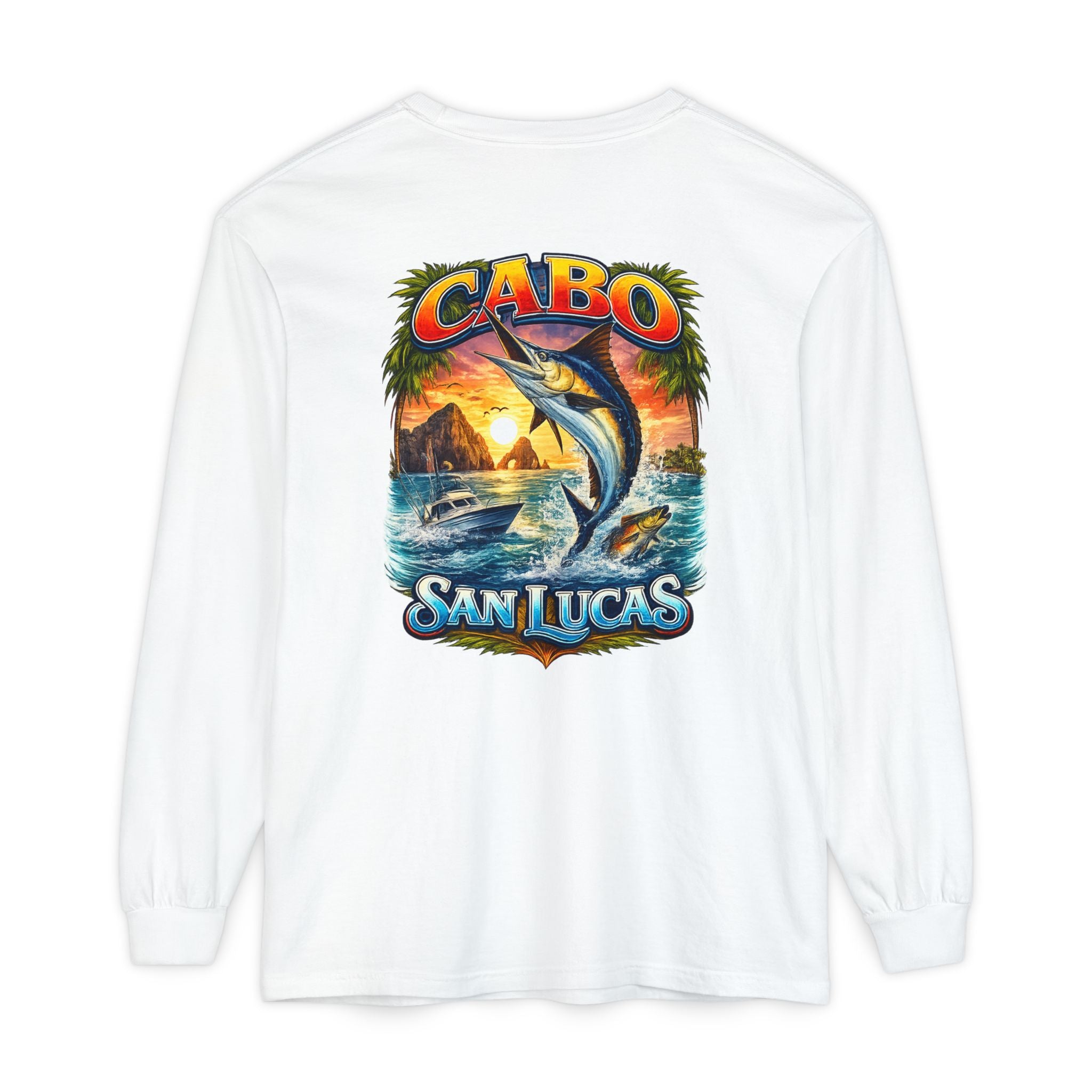Cabo San Lucas Marlin Long Sleeve Tee