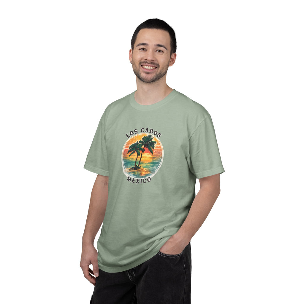 Los Cabos Palms T-Shirt — Tropical Beach Palm Graphic Tee