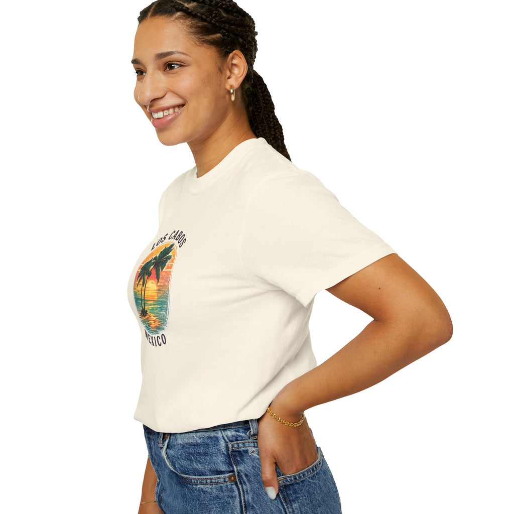 Los Cabos Palms T-Shirt — Tropical Beach Palm Graphic Tee