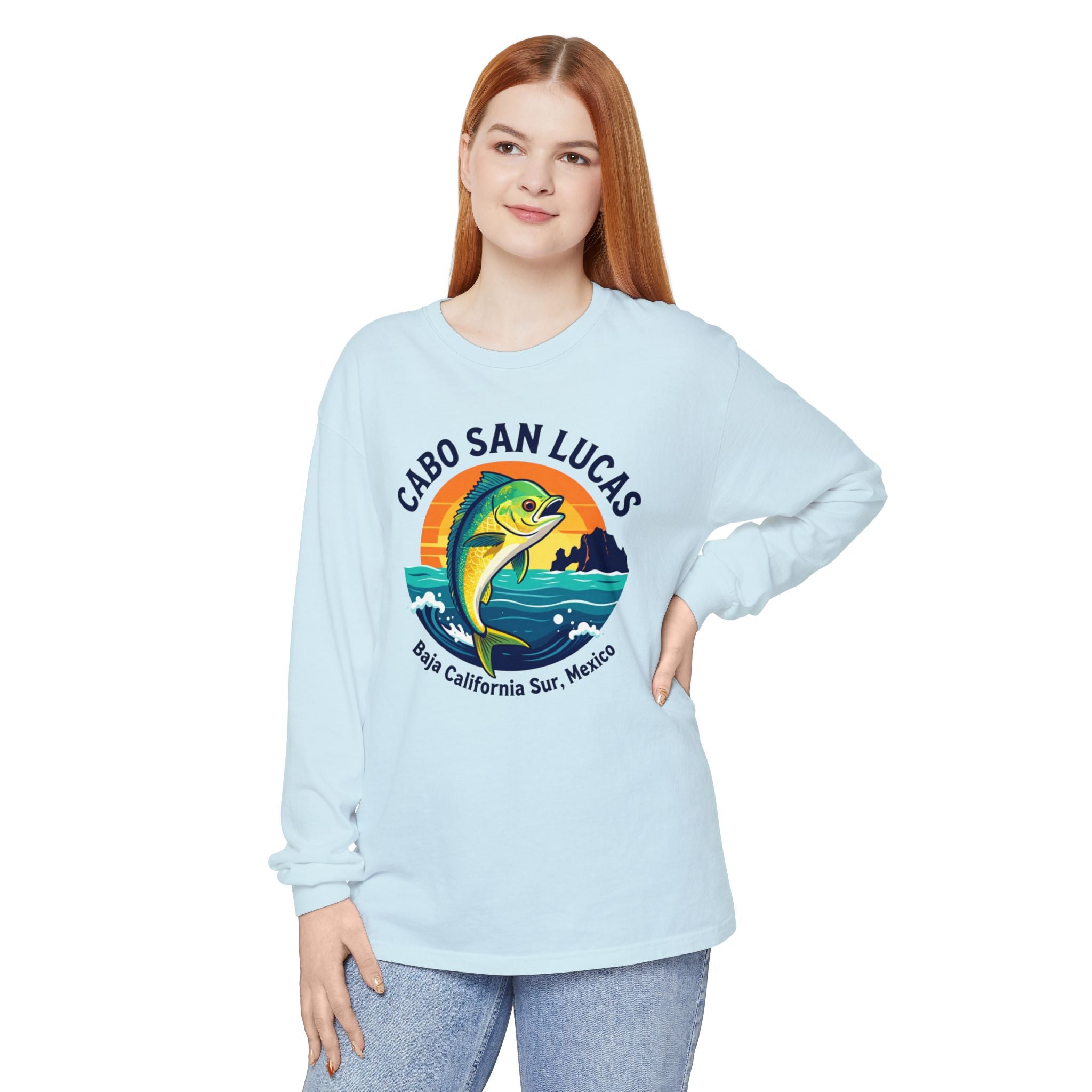 Cabo San Lucas Mahi Fishing Long Sleeve Tee