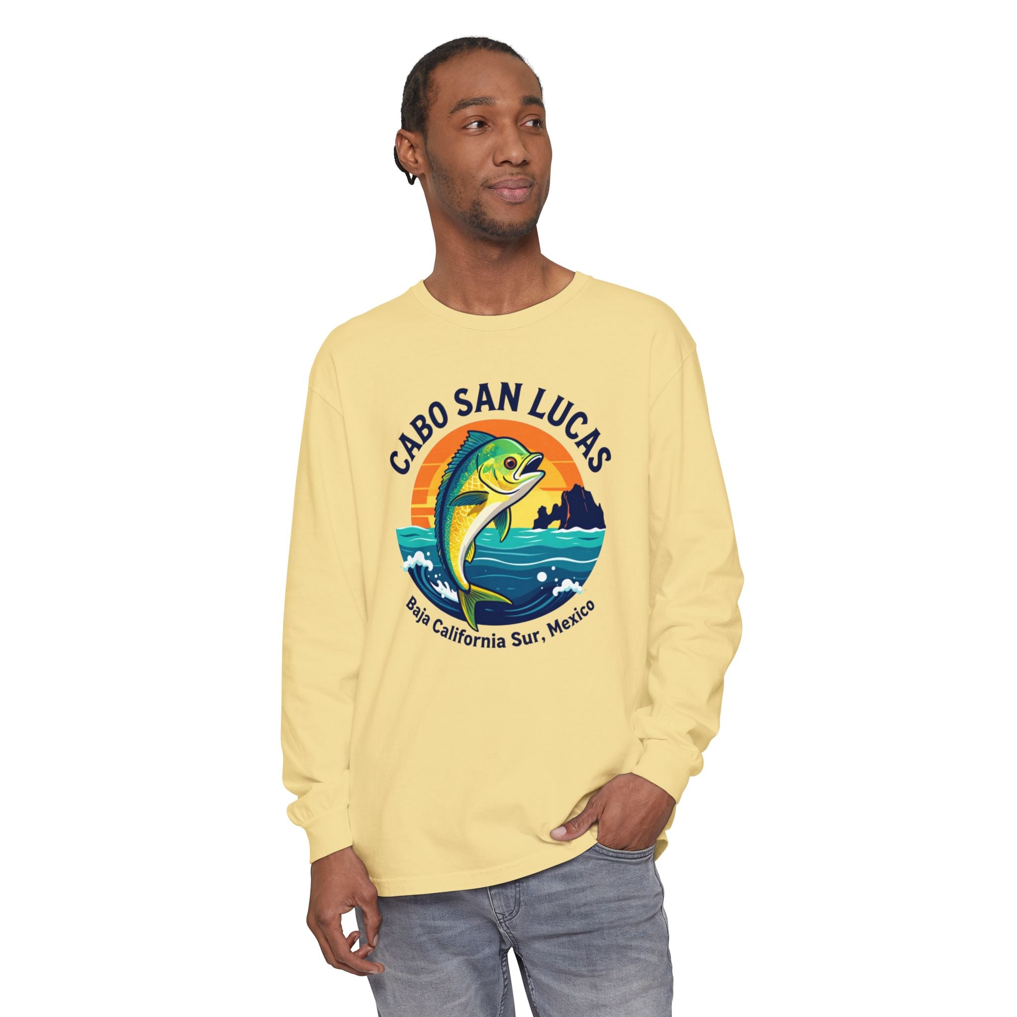 Cabo San Lucas Mahi Fishing Long Sleeve Tee