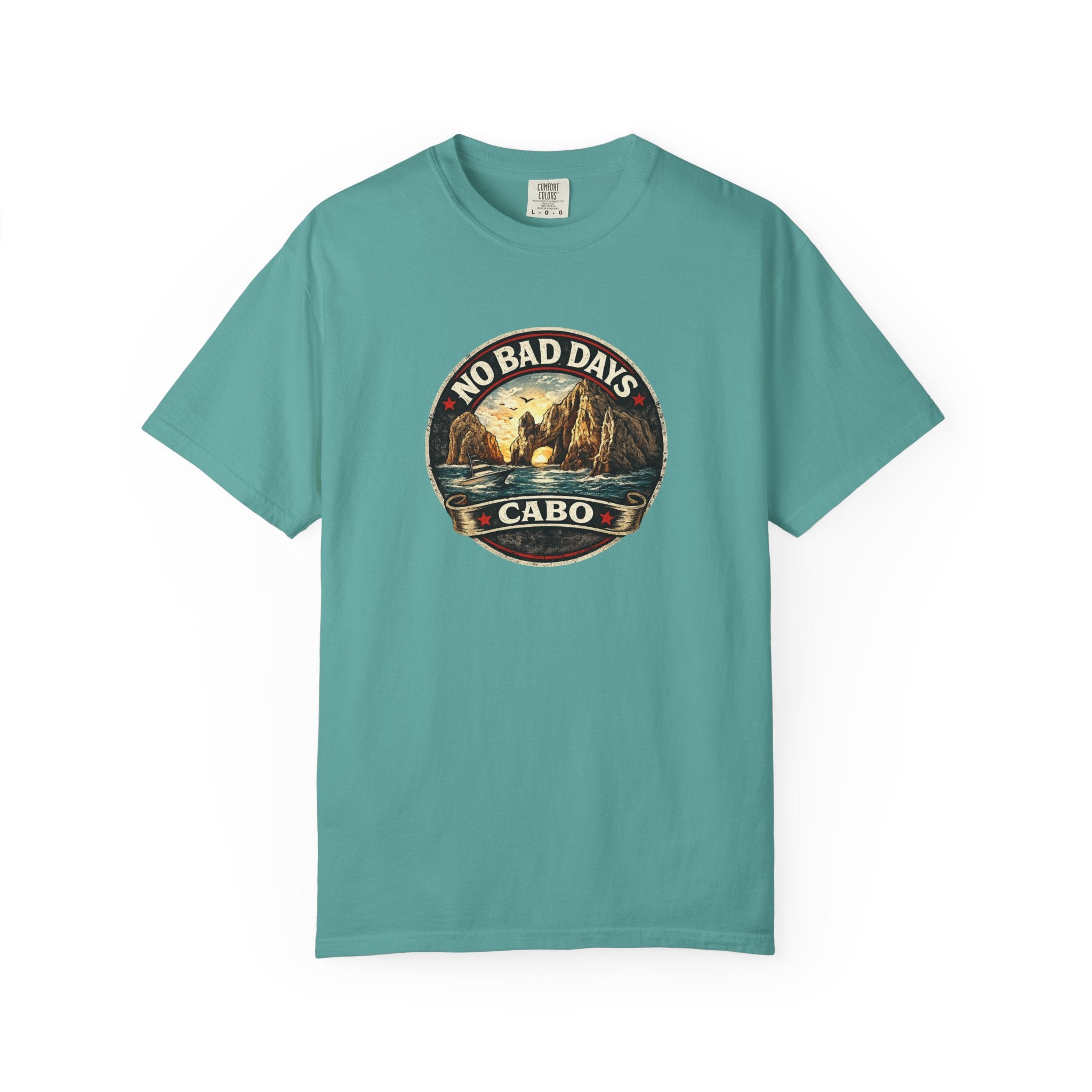 No Bad Days Cabo T-Shirt — Sunset Beach Vintage Graphic Tee