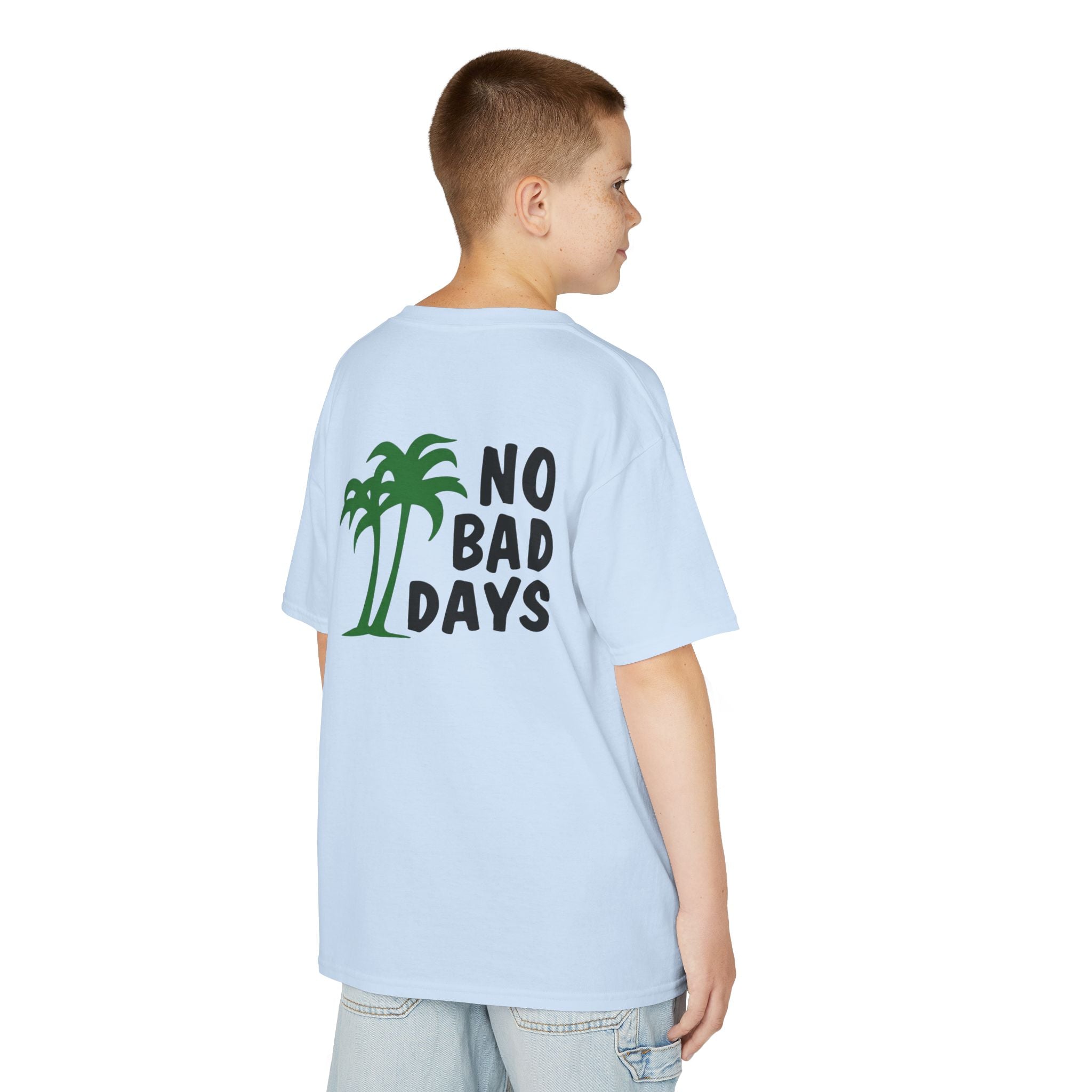 Kids 'No Bad Days' Palm Tree T‑Shirt