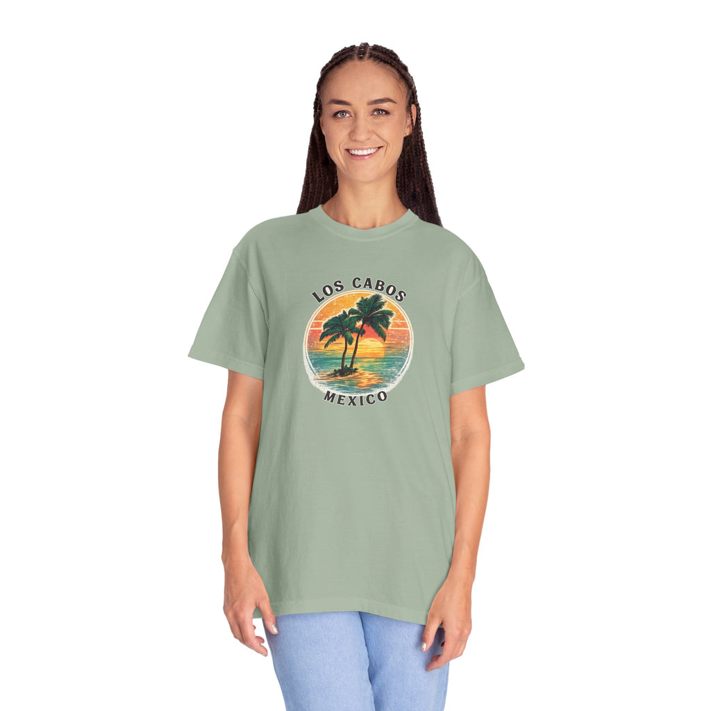 Los Cabos Palms T-Shirt — Tropical Beach Palm Graphic Tee