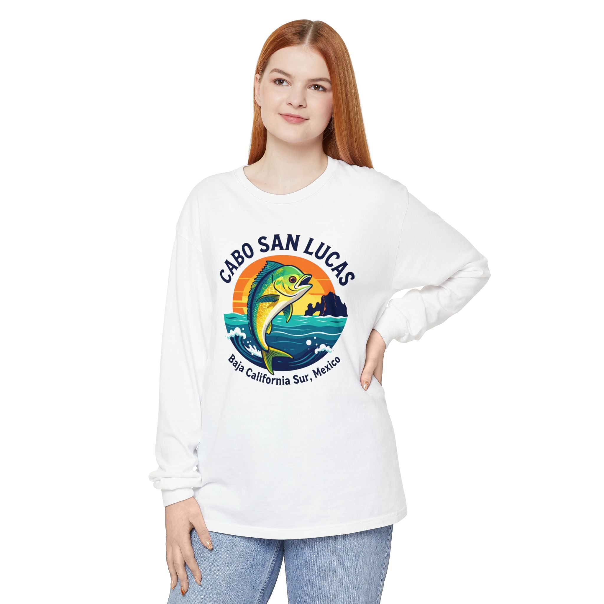 Cabo San Lucas Mahi Fishing Long Sleeve Tee