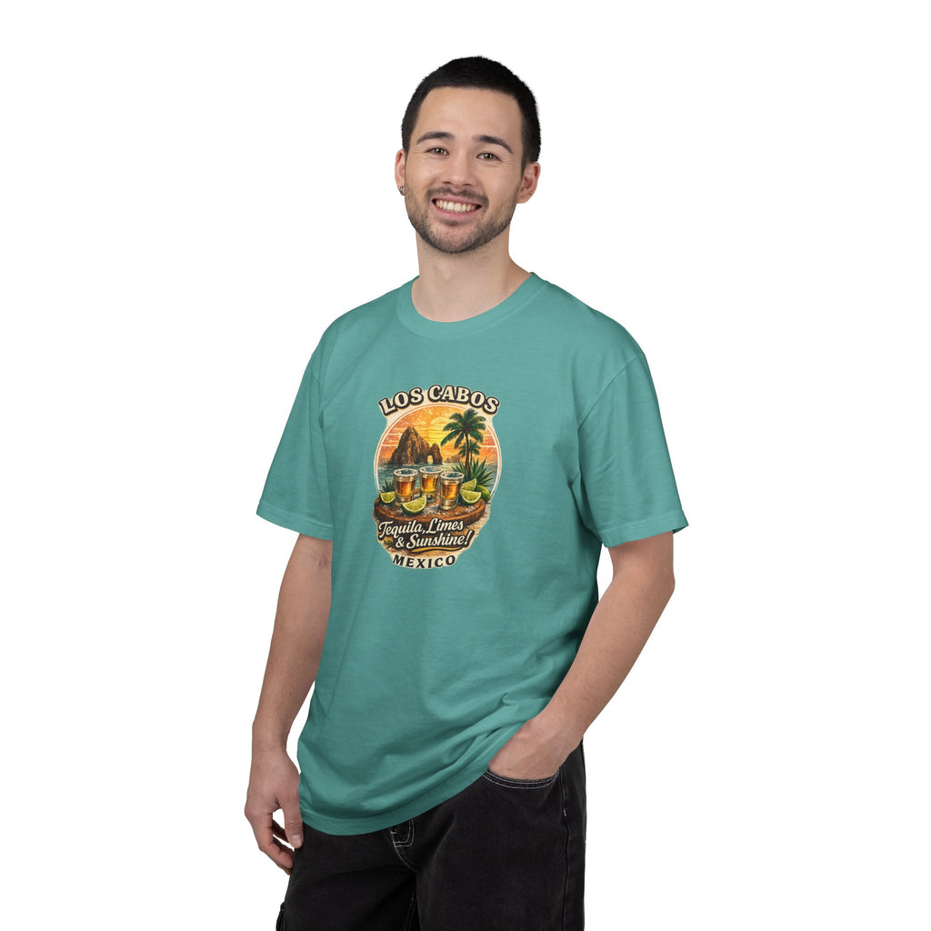 Los Cabos Tequila & Limes T-Shirt — Mexico Beach Vacation Tee