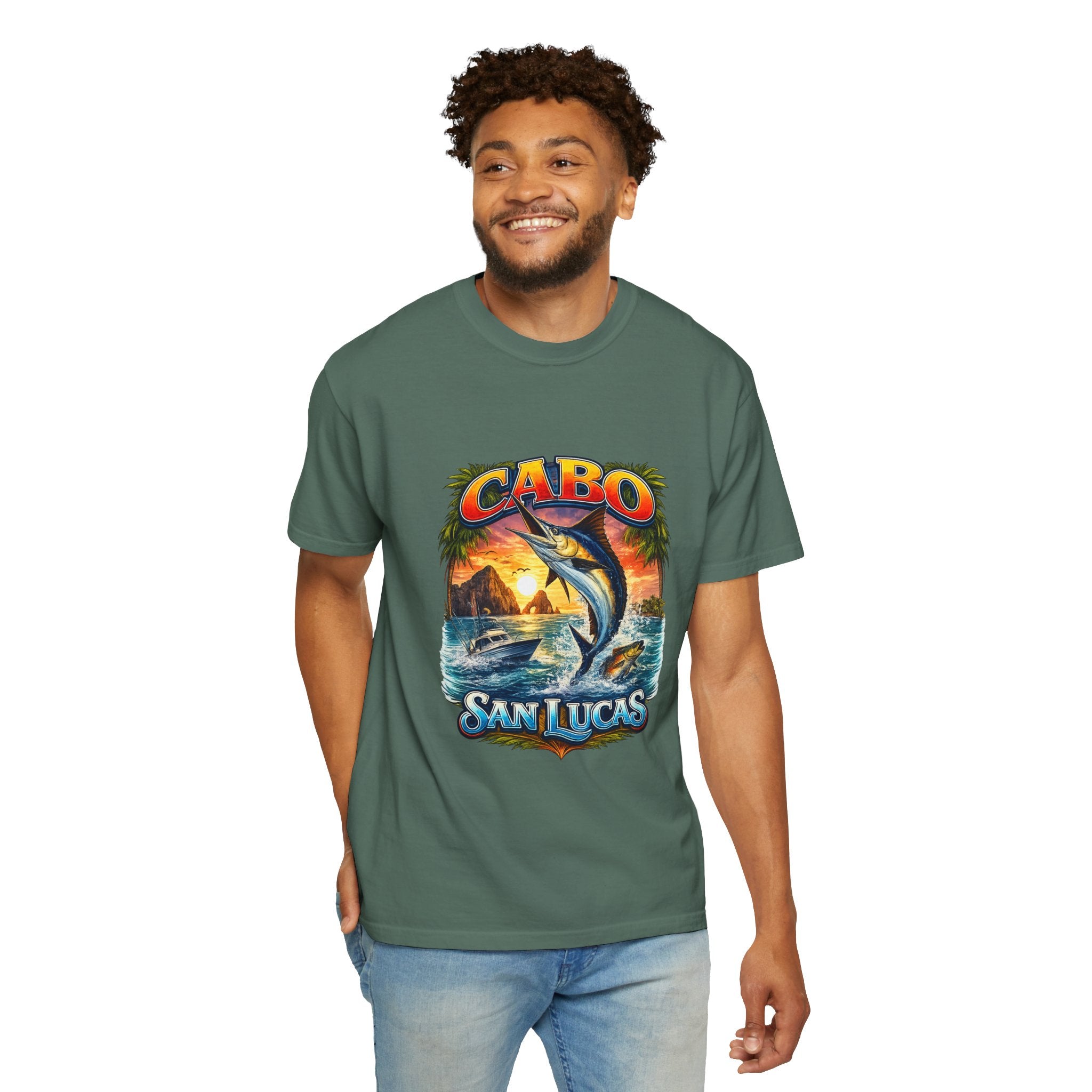 Cabo San Lucas Arch Marlin Fishing T-Shirt