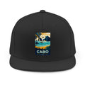 Cabo San Lucas Snapback Hat — Retro Beach Embroidered Trucker Cap