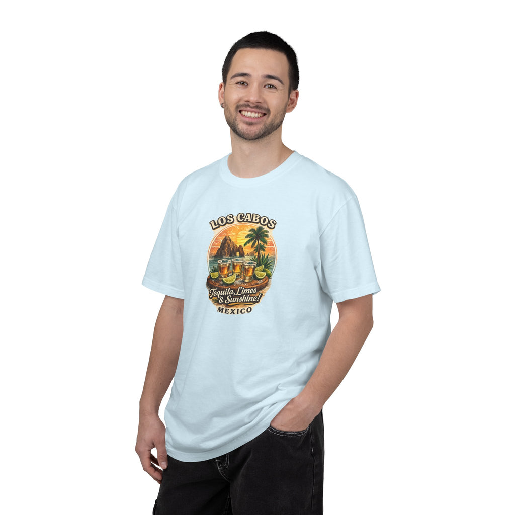 Los Cabos Tequila & Limes T-Shirt — Mexico Beach Vacation Tee