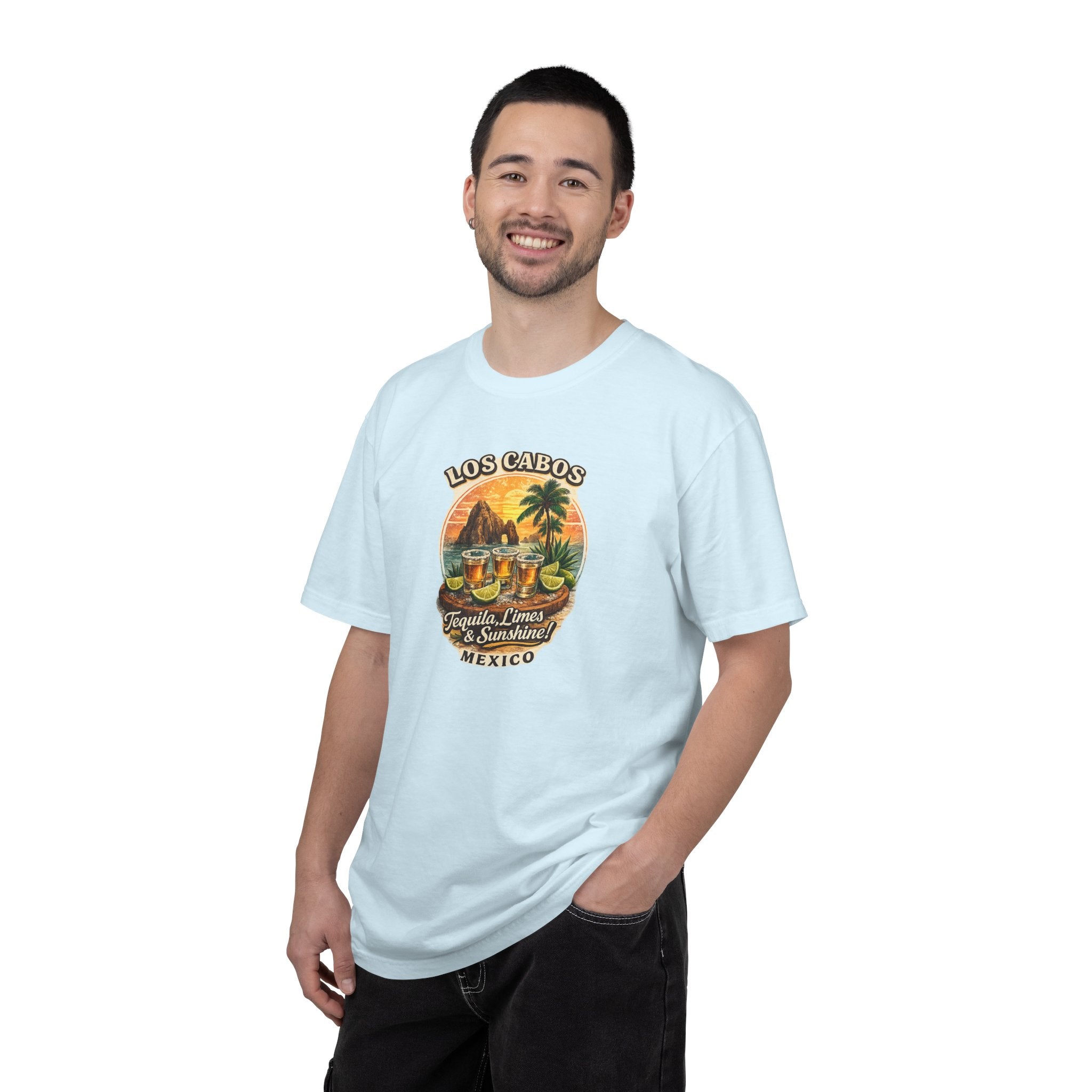 Los Cabos Tequila & Limes T-Shirt — Mexico Beach Vacation Tee