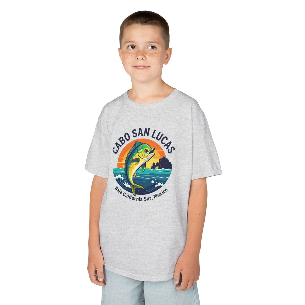 Kids Tee — Cabo San Lucas Mahi Mahi Fishing Souvenir
