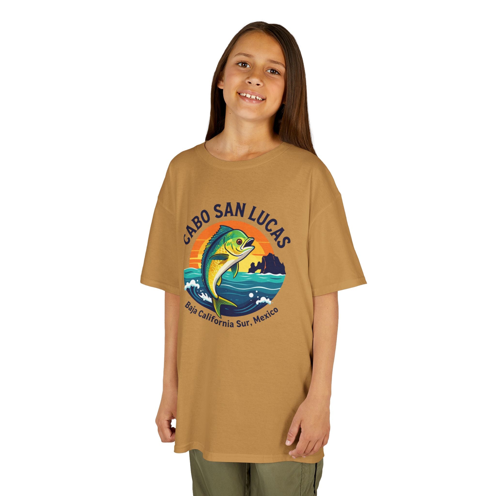 Kids Tee — Cabo San Lucas Mahi Mahi Fishing Souvenir