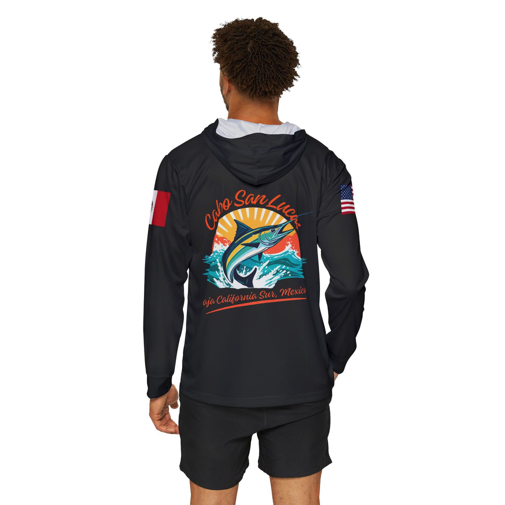 Cabo San Lucas Marlin Fishing Hoodie — Baja Sport Warmup Pullover