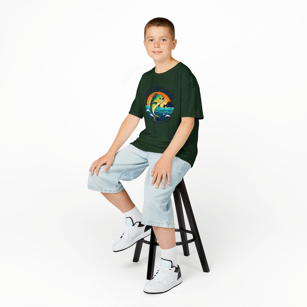 Kids Tee — Cabo San Lucas Mahi Mahi Fishing Souvenir