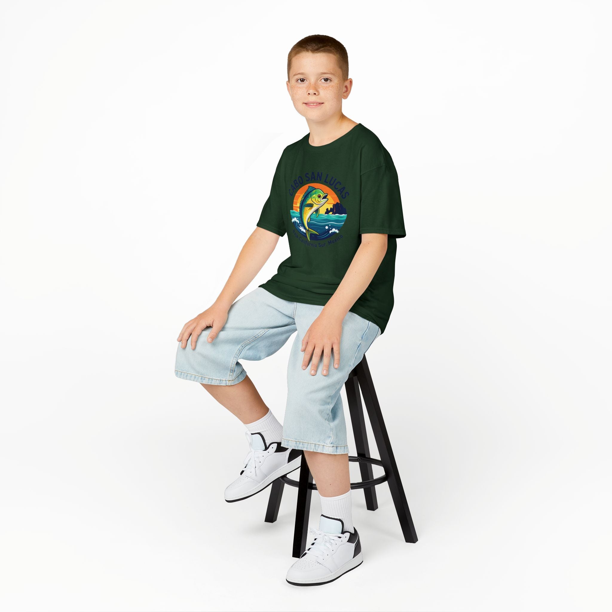 Kids Tee — Cabo San Lucas Mahi Mahi Fishing Souvenir