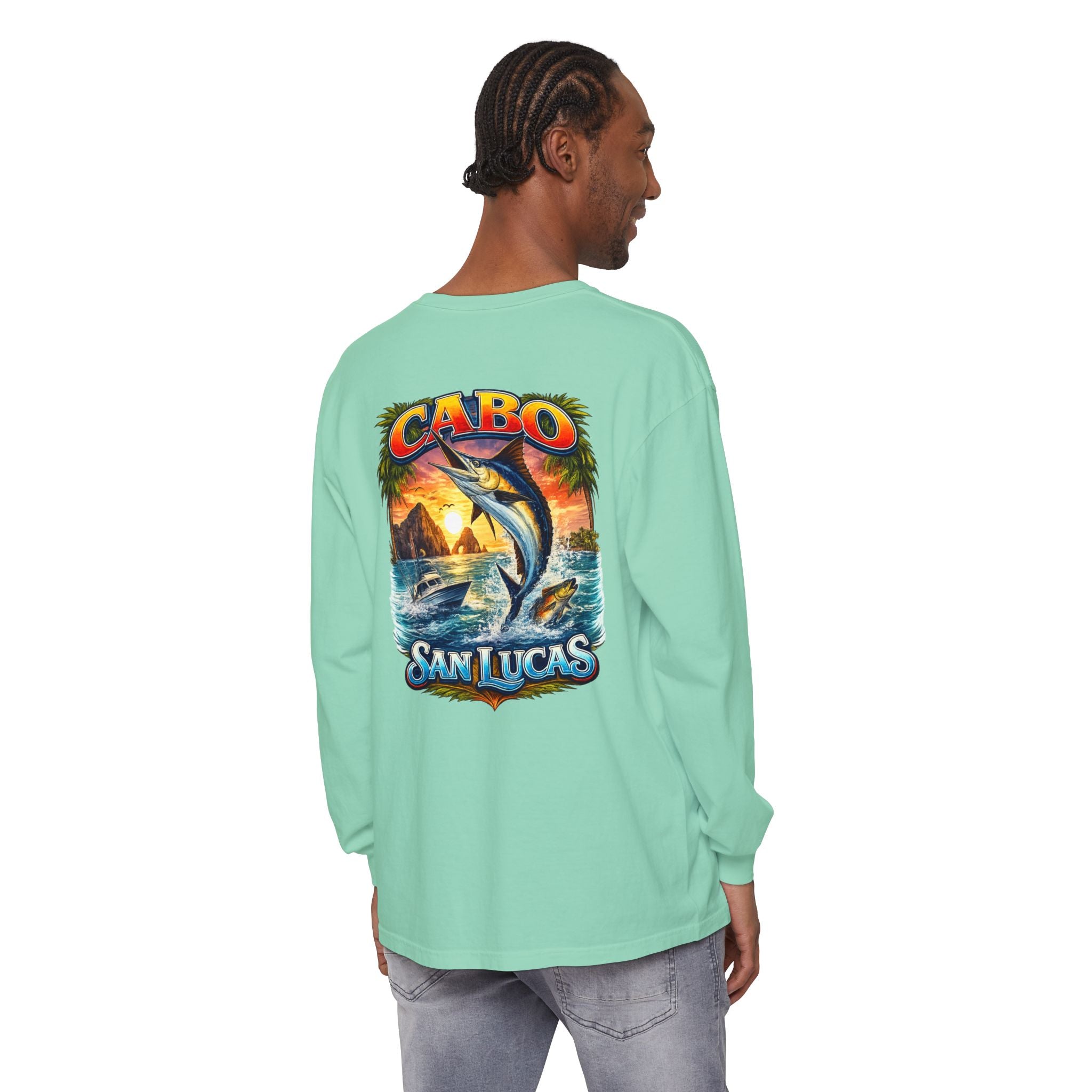 Cabo San Lucas Marlin Long Sleeve Tee