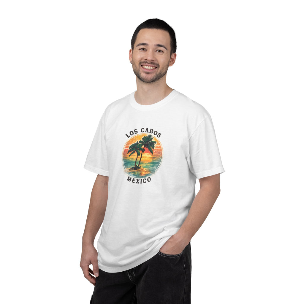 Los Cabos Palms T-Shirt — Tropical Beach Palm Graphic Tee