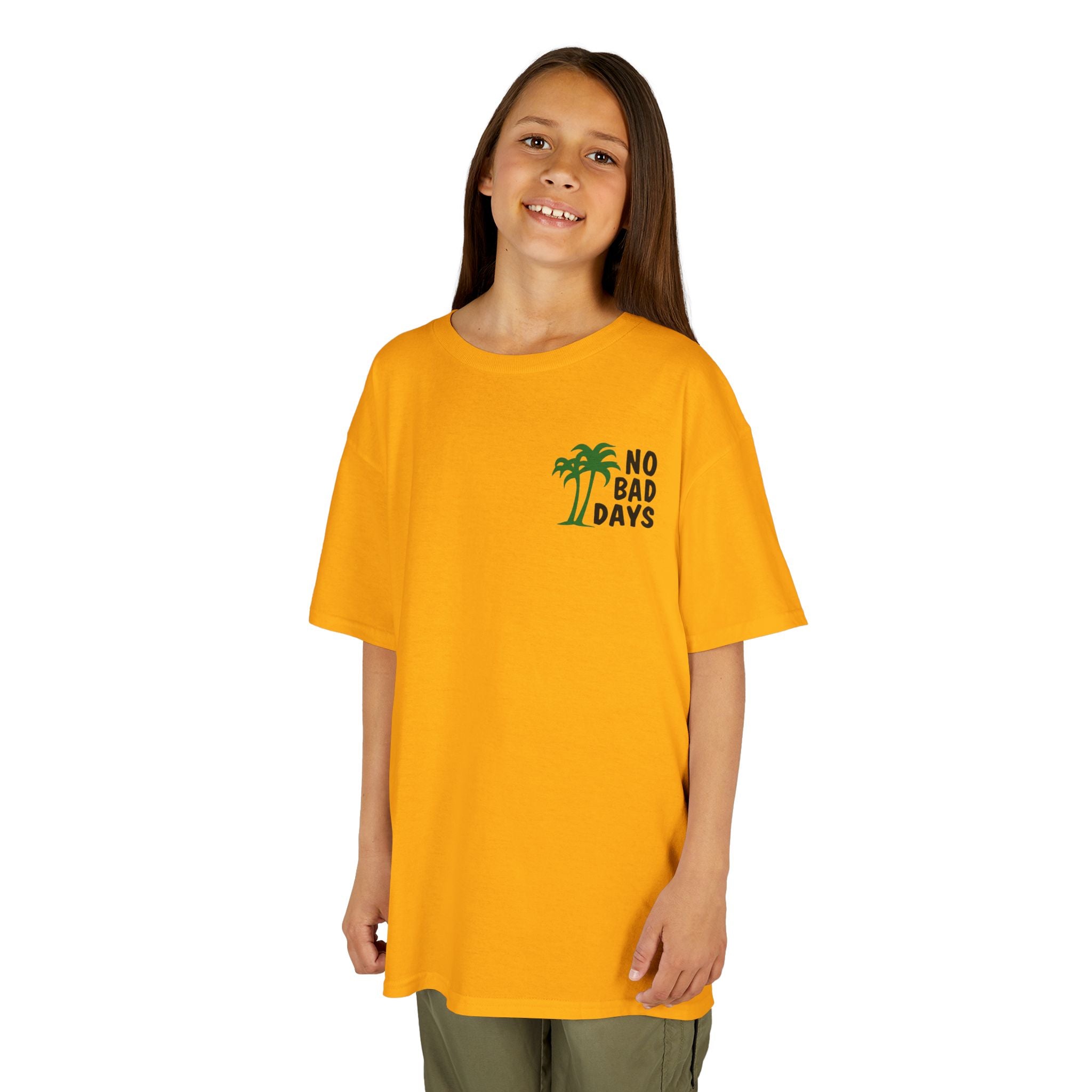 Kids 'No Bad Days' Palm Tree T‑Shirt