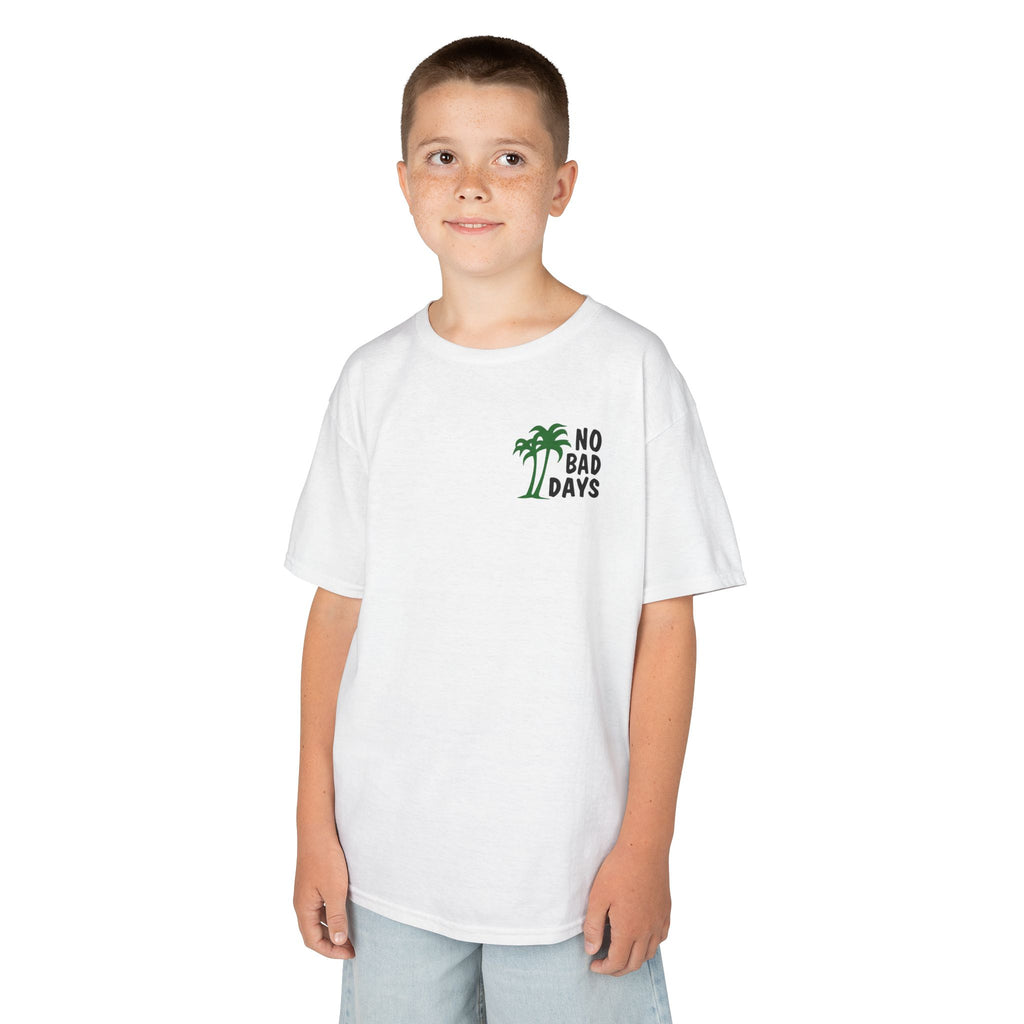 Kids 'No Bad Days' Palm Tree T‑Shirt