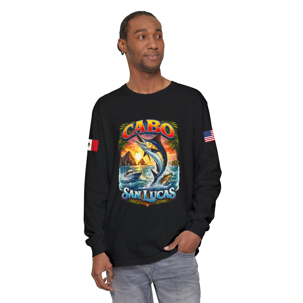 Cabo San Lucas Arch Marlin Long Sleeve T-Shirt