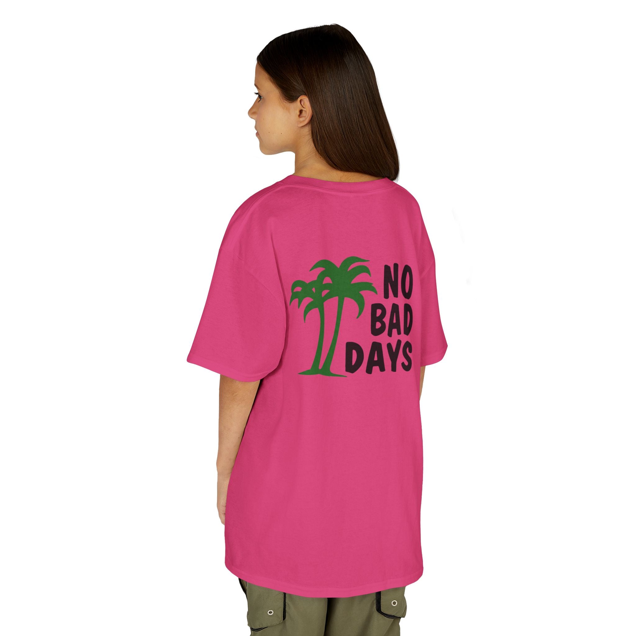 Kids 'No Bad Days' Palm Tree T‑Shirt
