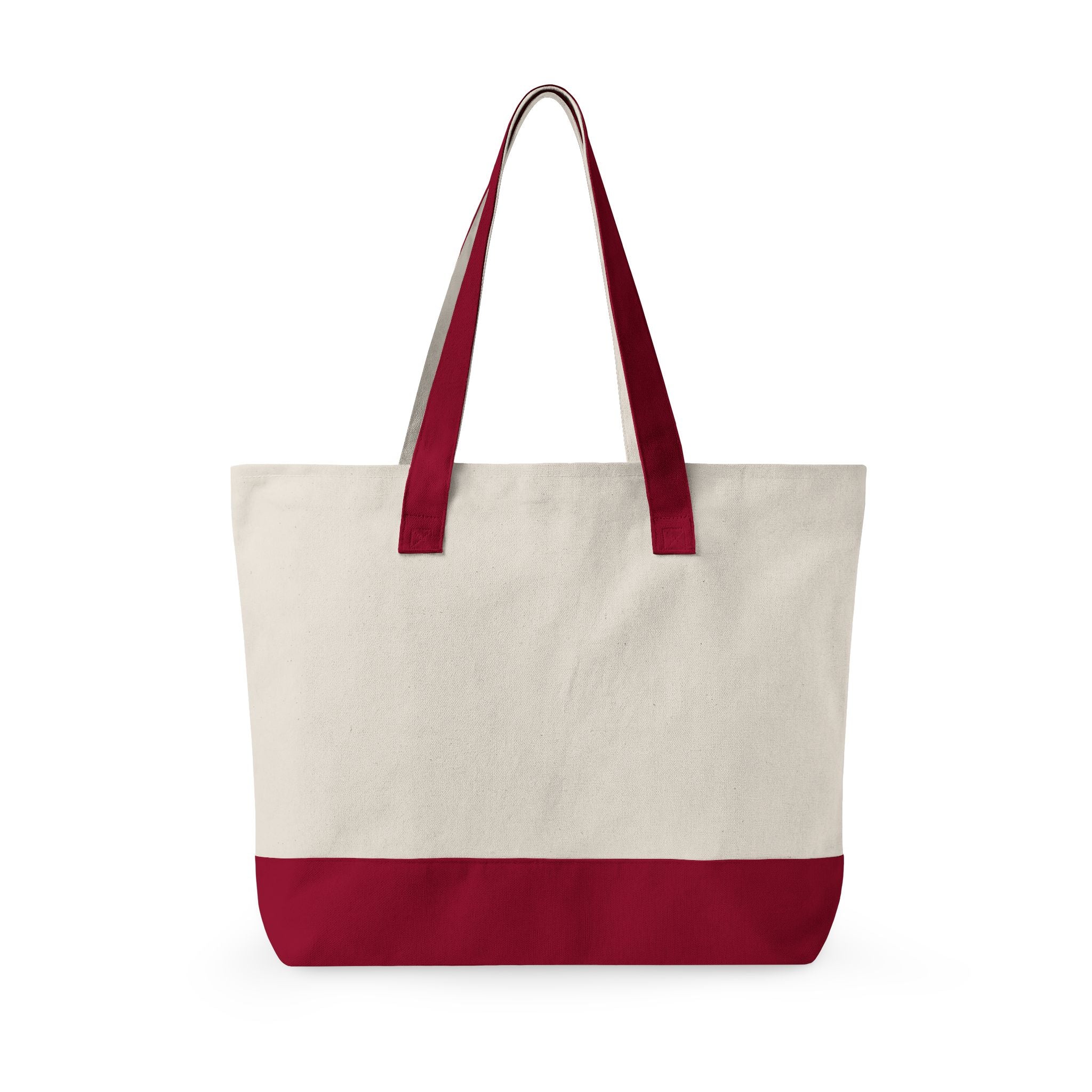 Cabo San Lucas Arch Zippered Canvas Tote — Beach Travel Tote Bag