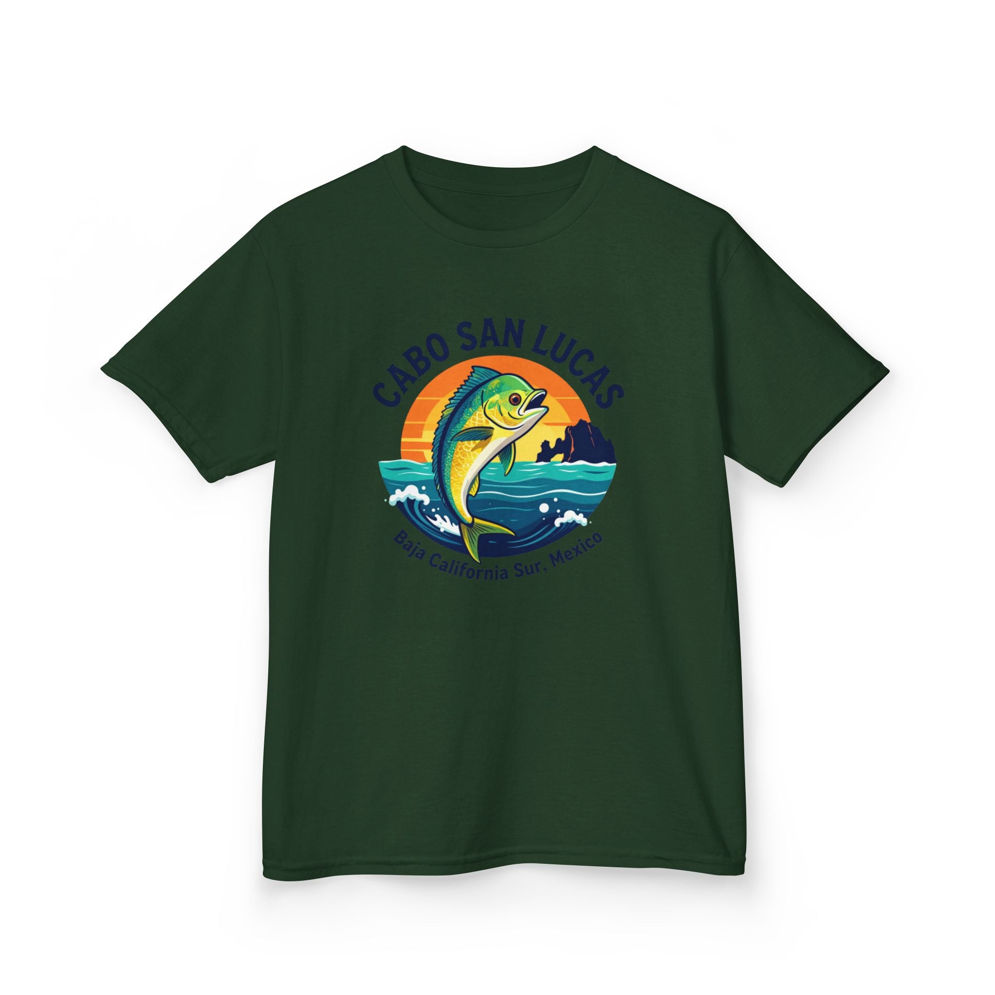 Kids Tee — Cabo San Lucas Mahi Mahi Fishing Souvenir