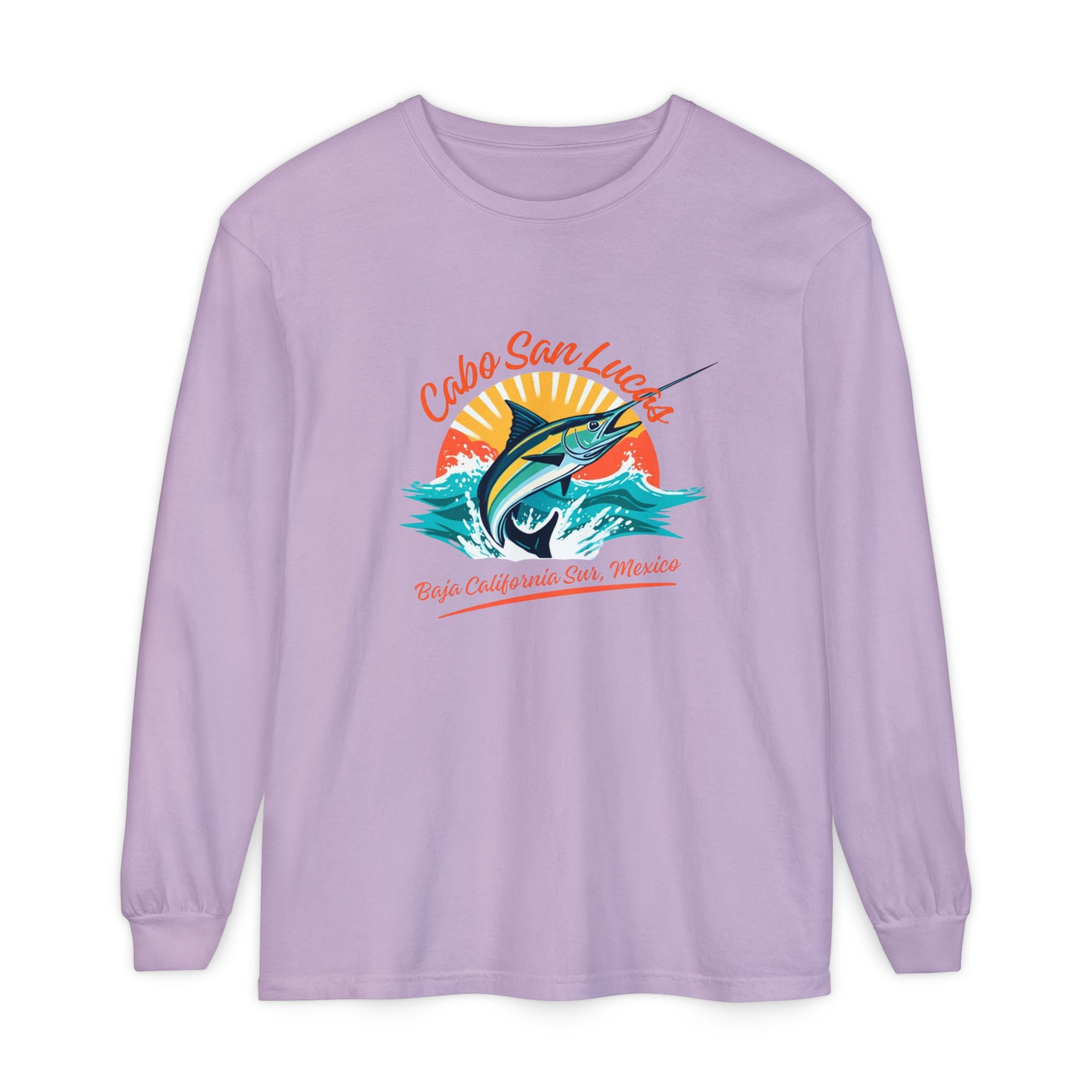 Cabo San Lucas Marlin Sunset Long Sleeve Tee