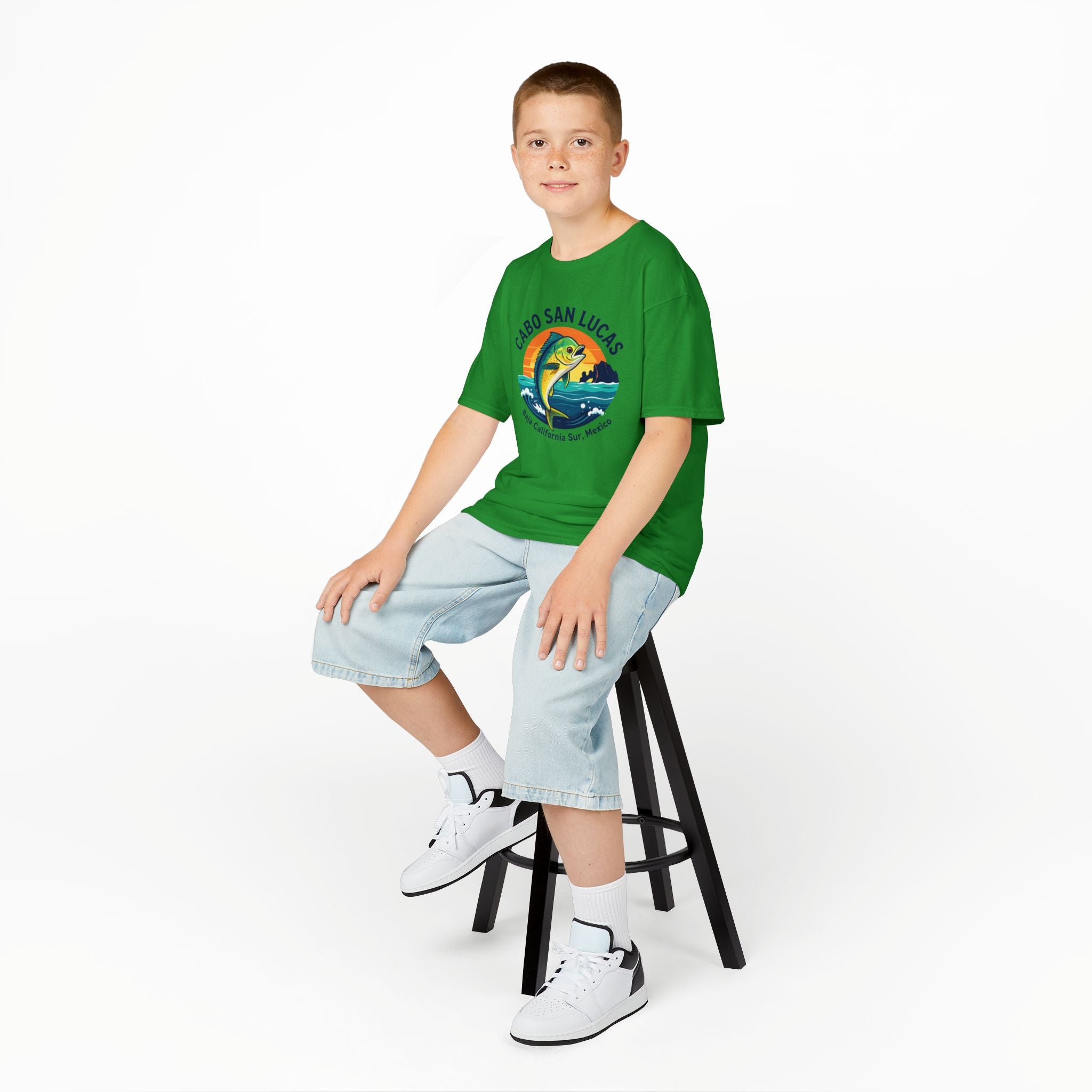 Kids Tee — Cabo San Lucas Mahi Mahi Fishing Souvenir