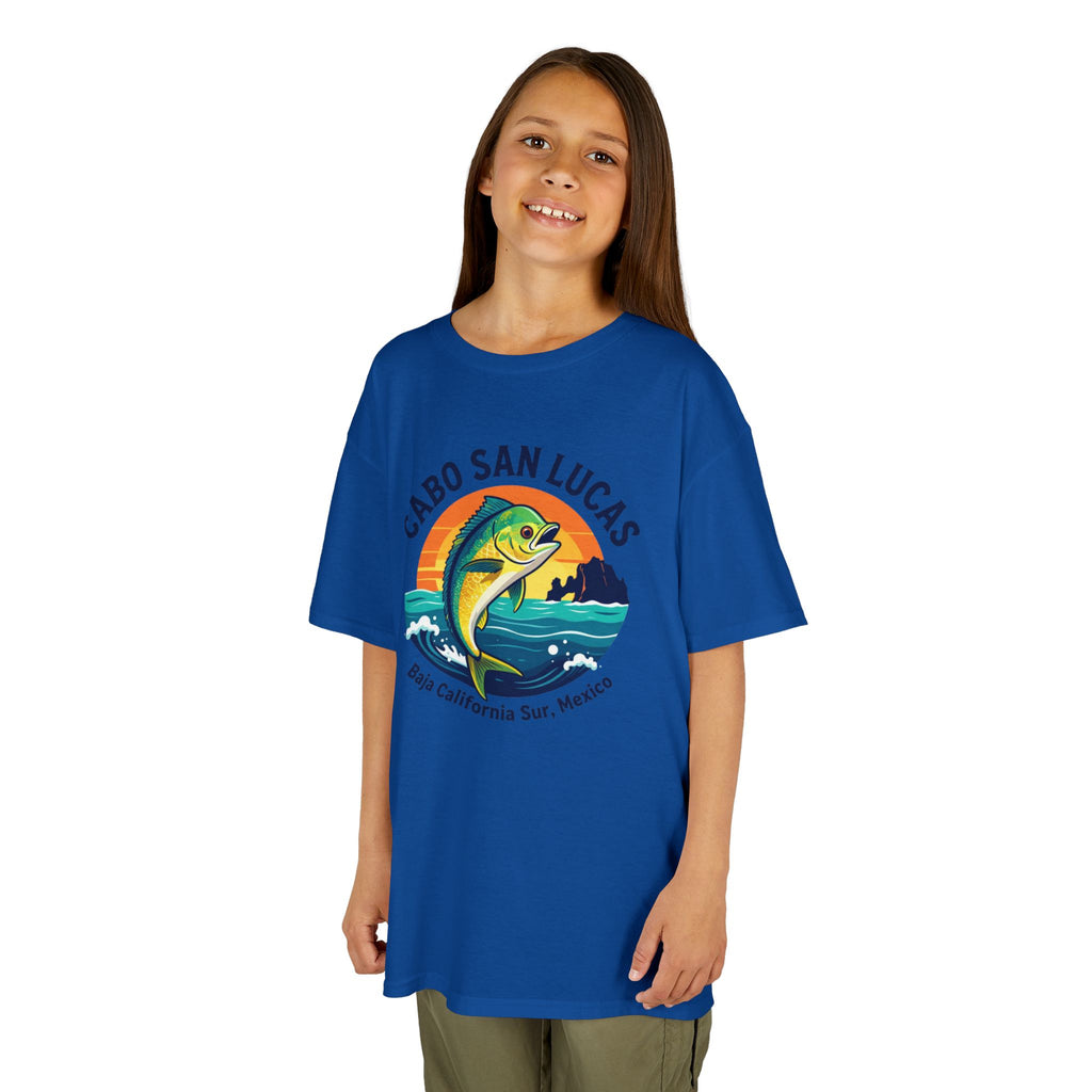 Kids Tee — Cabo San Lucas Mahi Mahi Fishing Souvenir