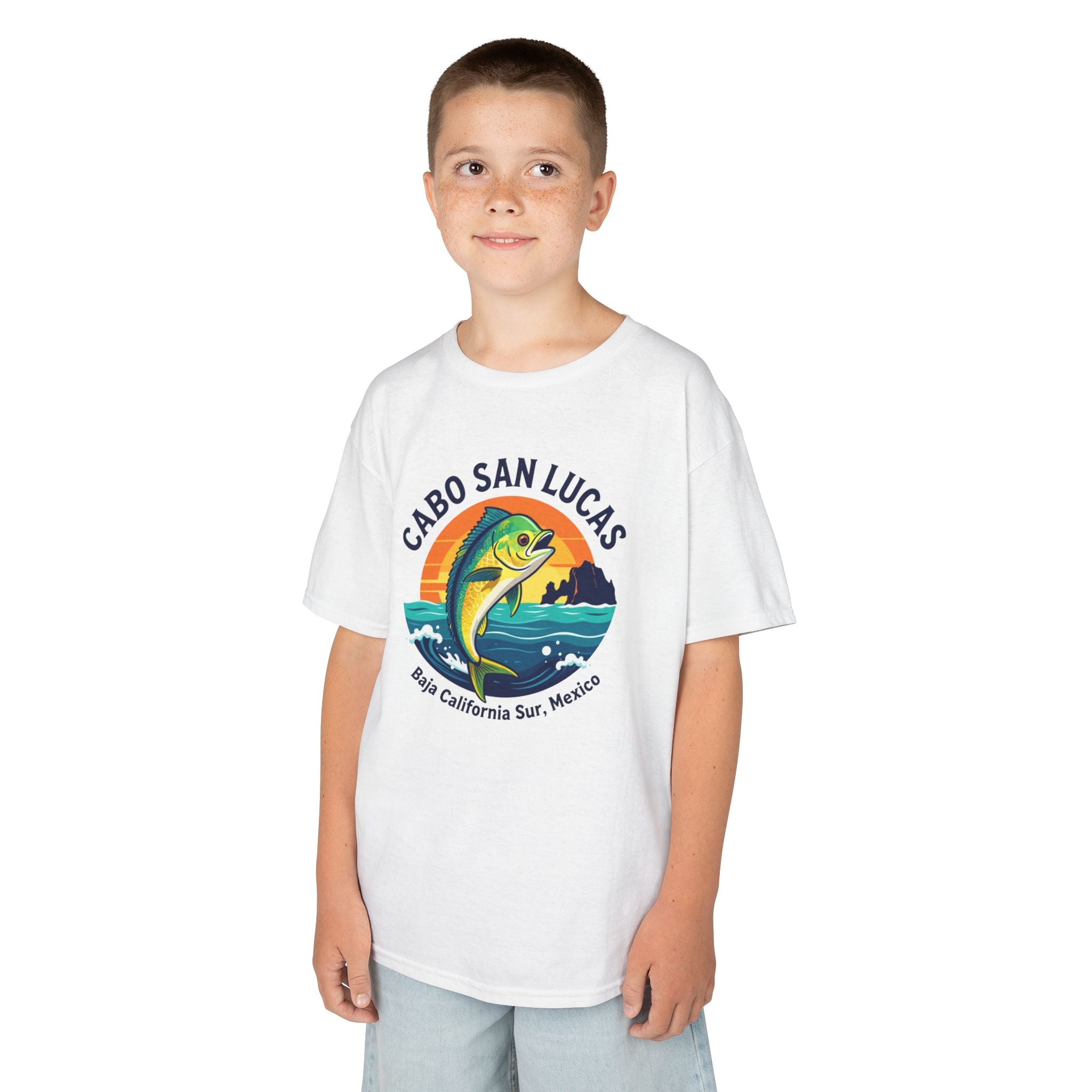 Kids Tee — Cabo San Lucas Mahi Mahi Fishing Souvenir