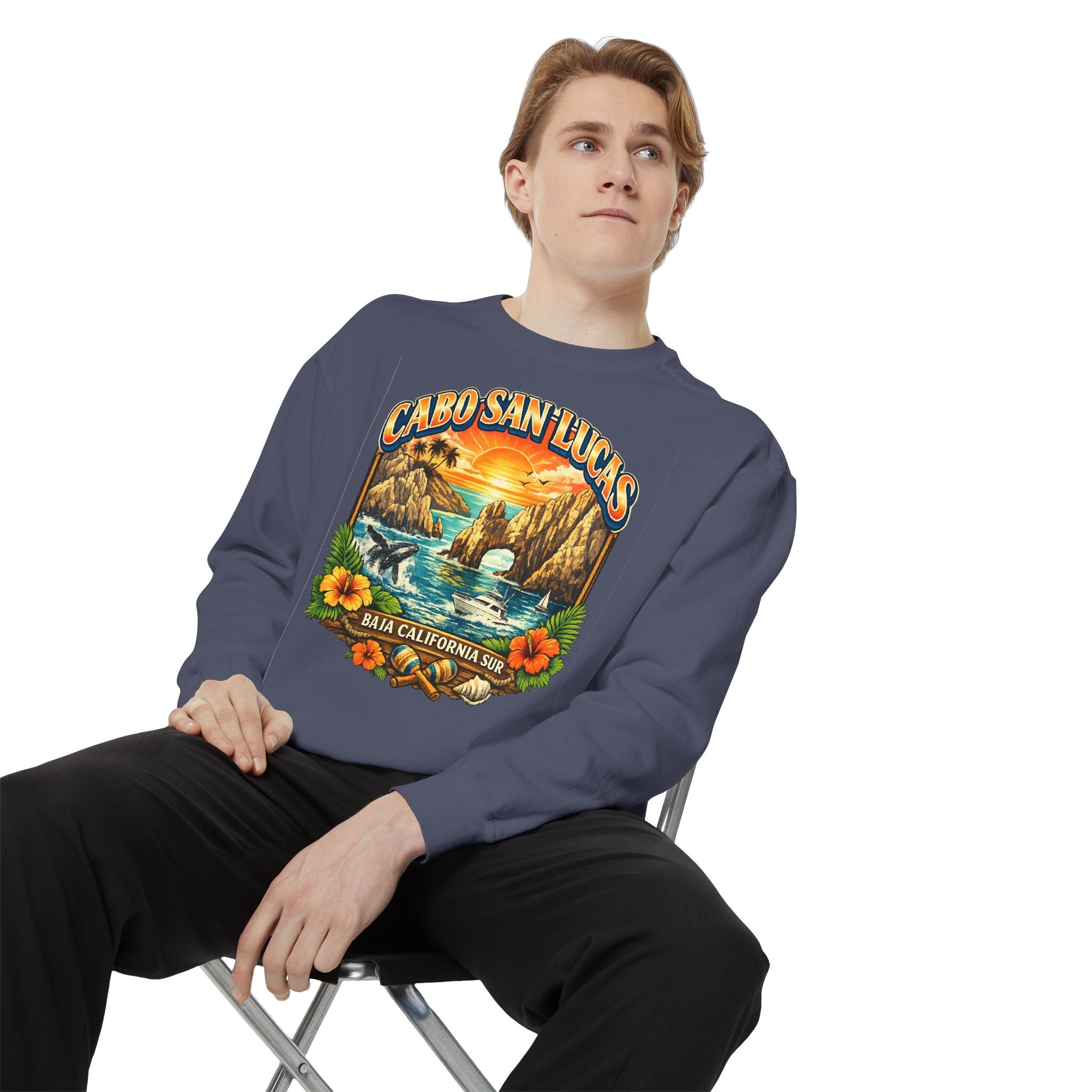 Cabo San Lucas Sunset Sweatshirt — Baja California Surf Crewneck
