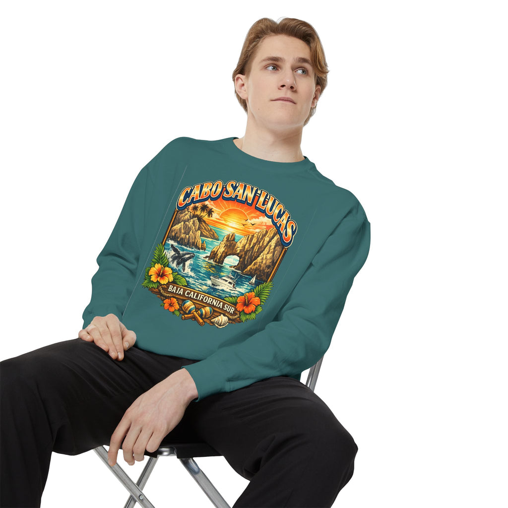 Cabo San Lucas Sunset Sweatshirt — Baja California Surf Crewneck