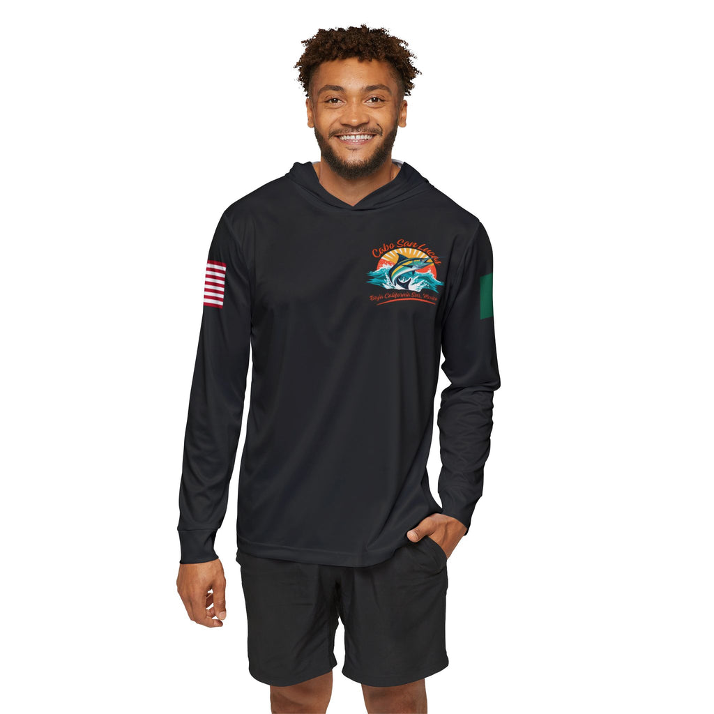 Cabo San Lucas Marlin Fishing Hoodie — Baja Sport Warmup Pullover