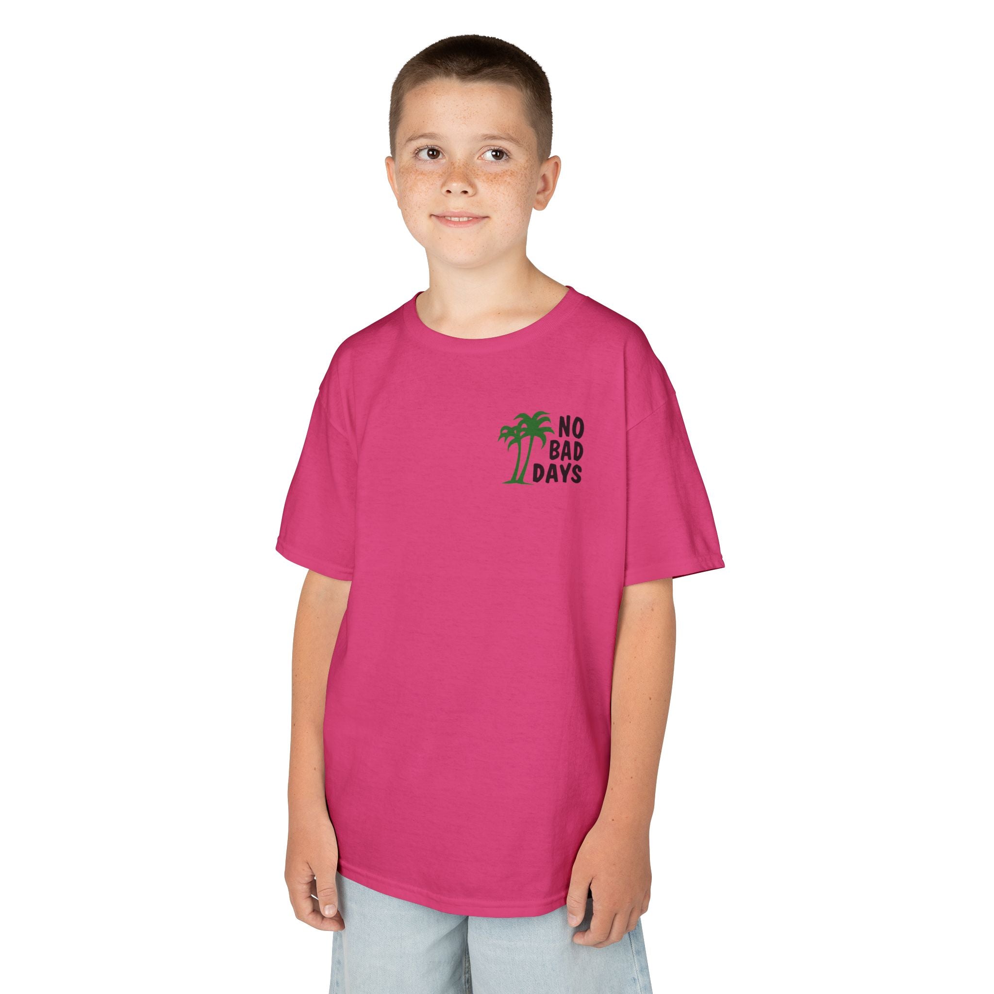 Kids 'No Bad Days' Palm Tree T‑Shirt