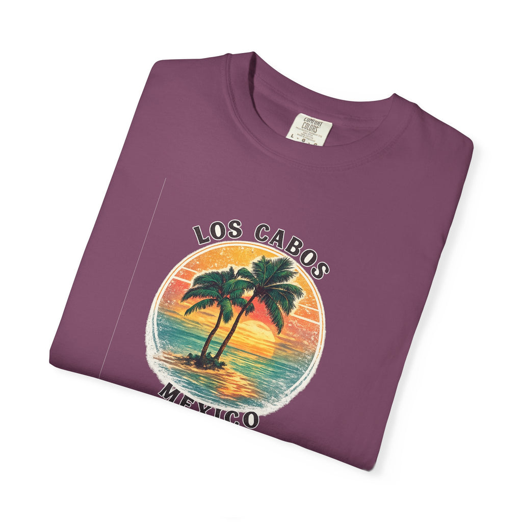Los Cabos Palms T-Shirt — Tropical Beach Palm Graphic Tee