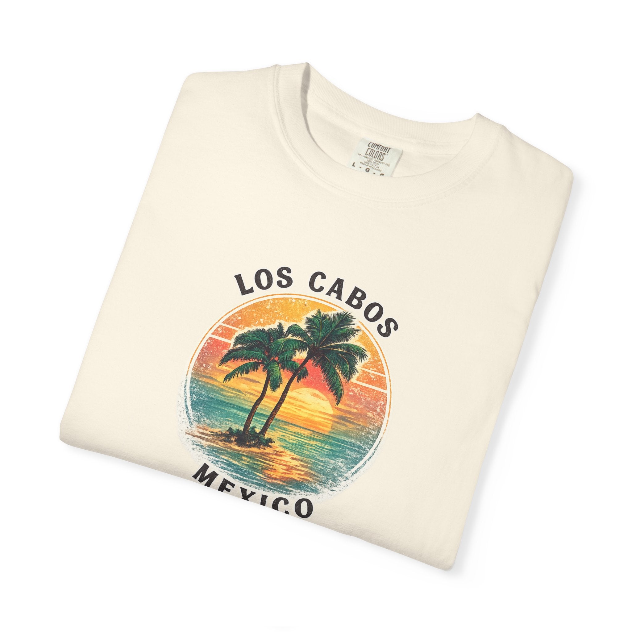 Los Cabos Palms T-Shirt — Tropical Beach Palm Graphic Tee