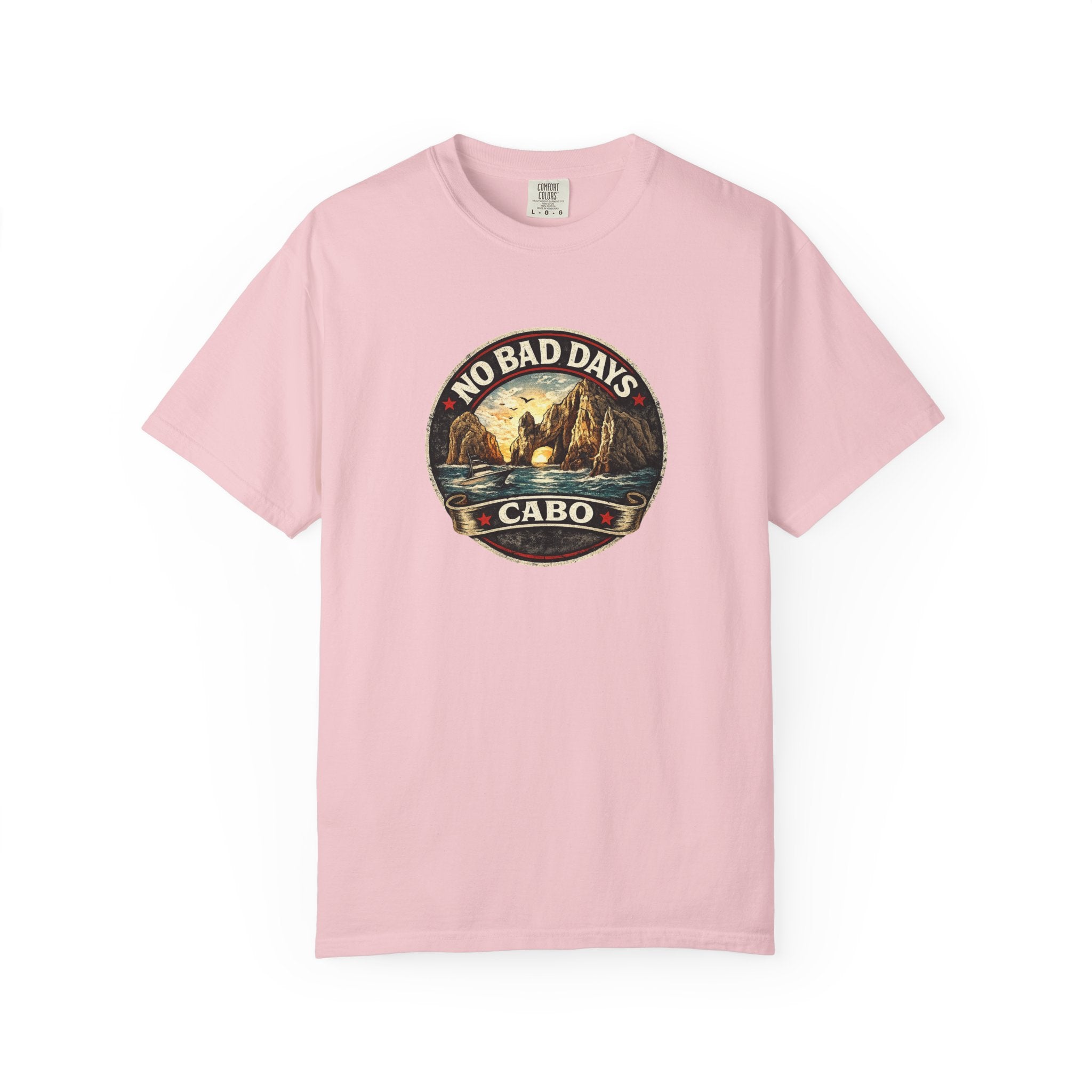No Bad Days Cabo T-Shirt — Sunset Beach Vintage Graphic Tee