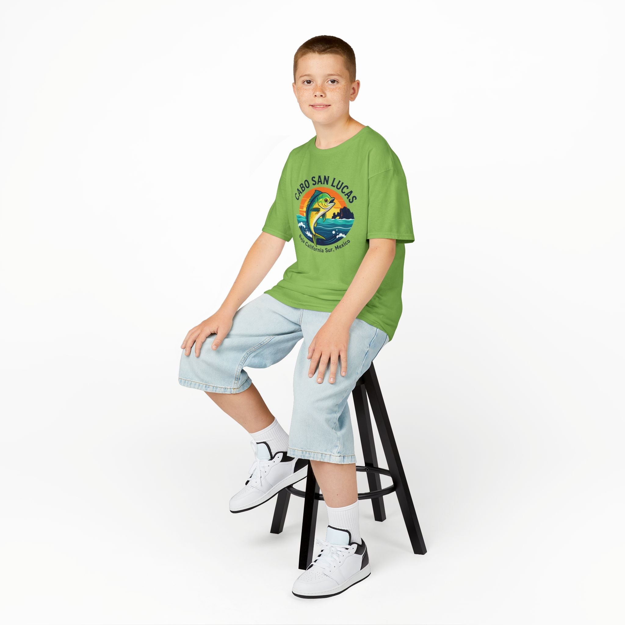 Kids Tee — Cabo San Lucas Mahi Mahi Fishing Souvenir