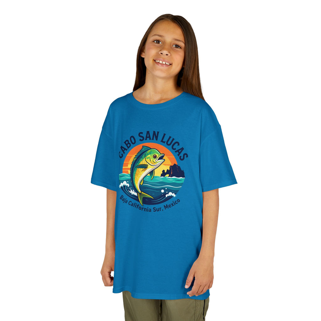 Kids Tee — Cabo San Lucas Mahi Mahi Fishing Souvenir