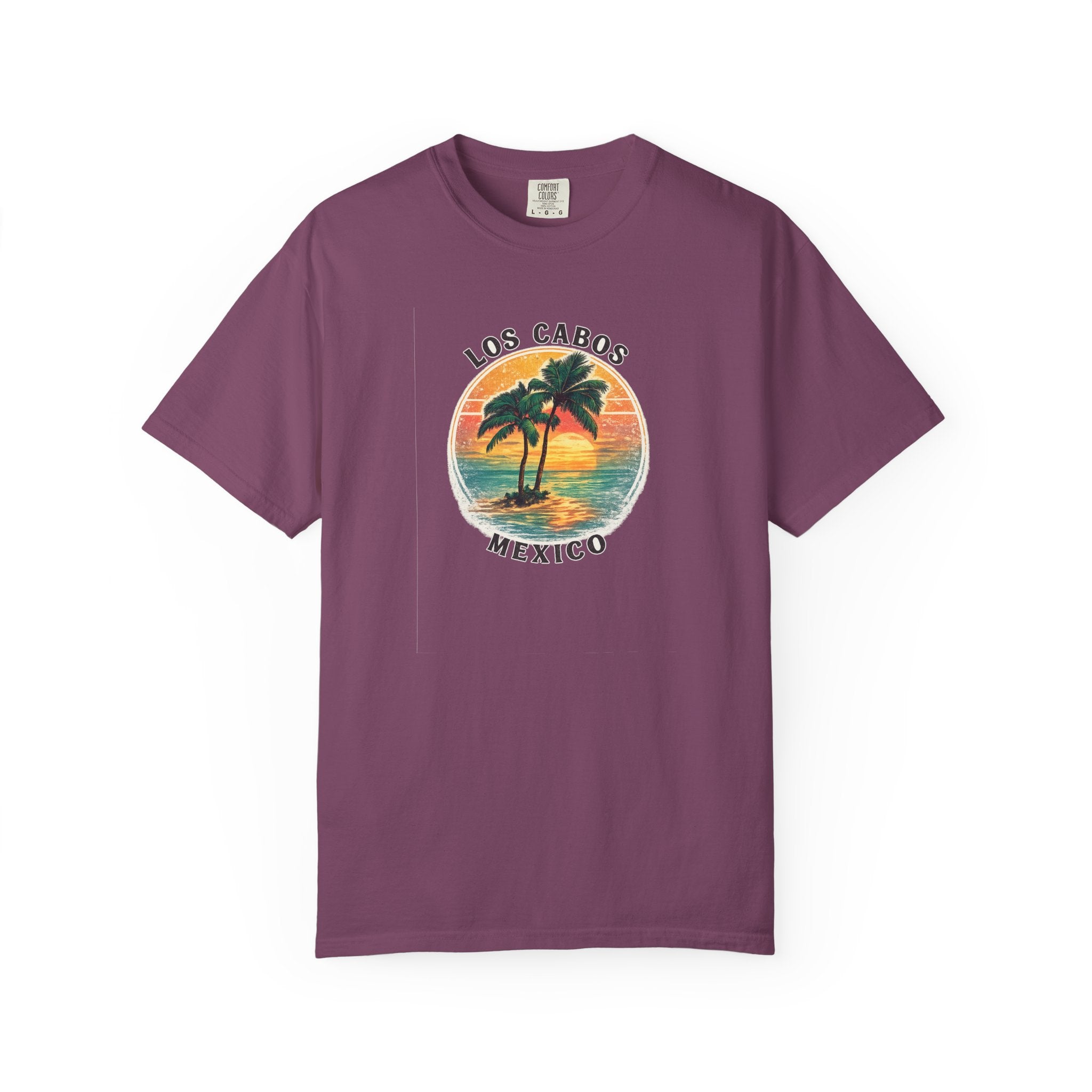 Los Cabos Palms T-Shirt — Tropical Beach Palm Graphic Tee