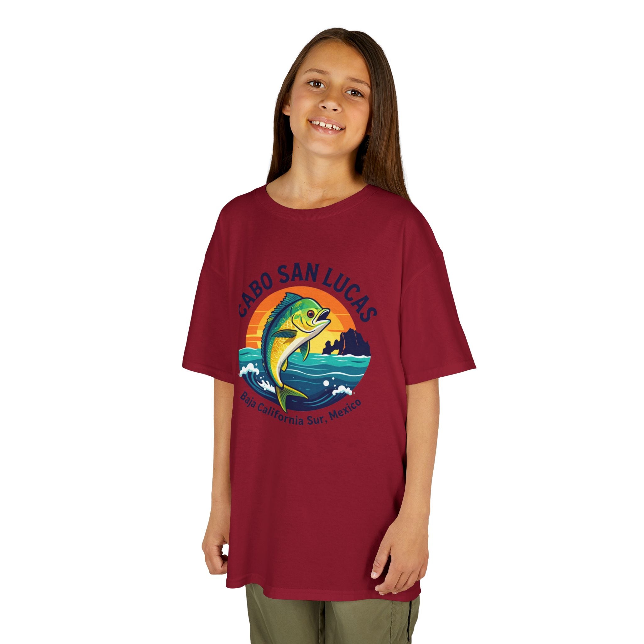 Kids Tee — Cabo San Lucas Mahi Mahi Fishing Souvenir